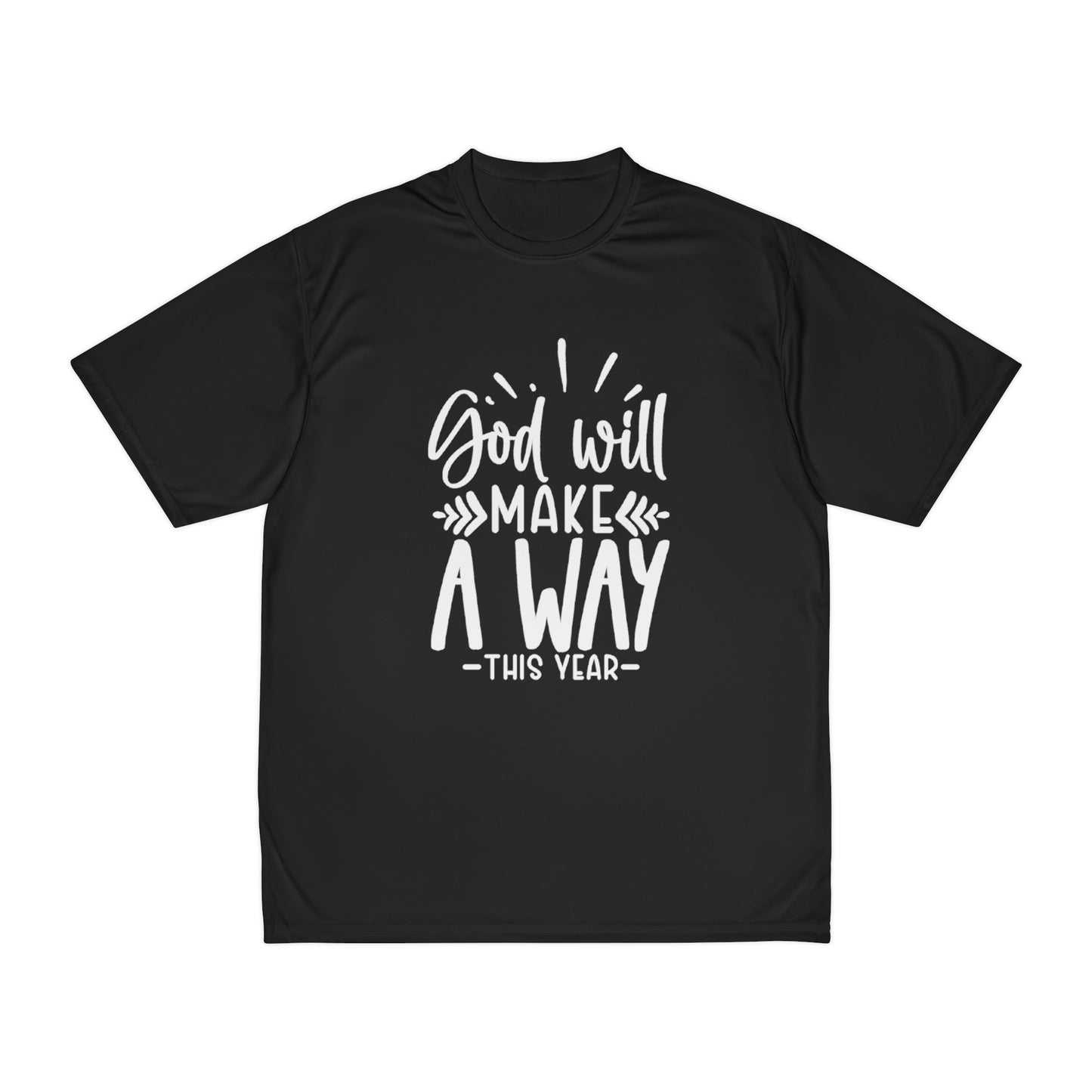 God Will Make a Way Men's Performance T-Shirt