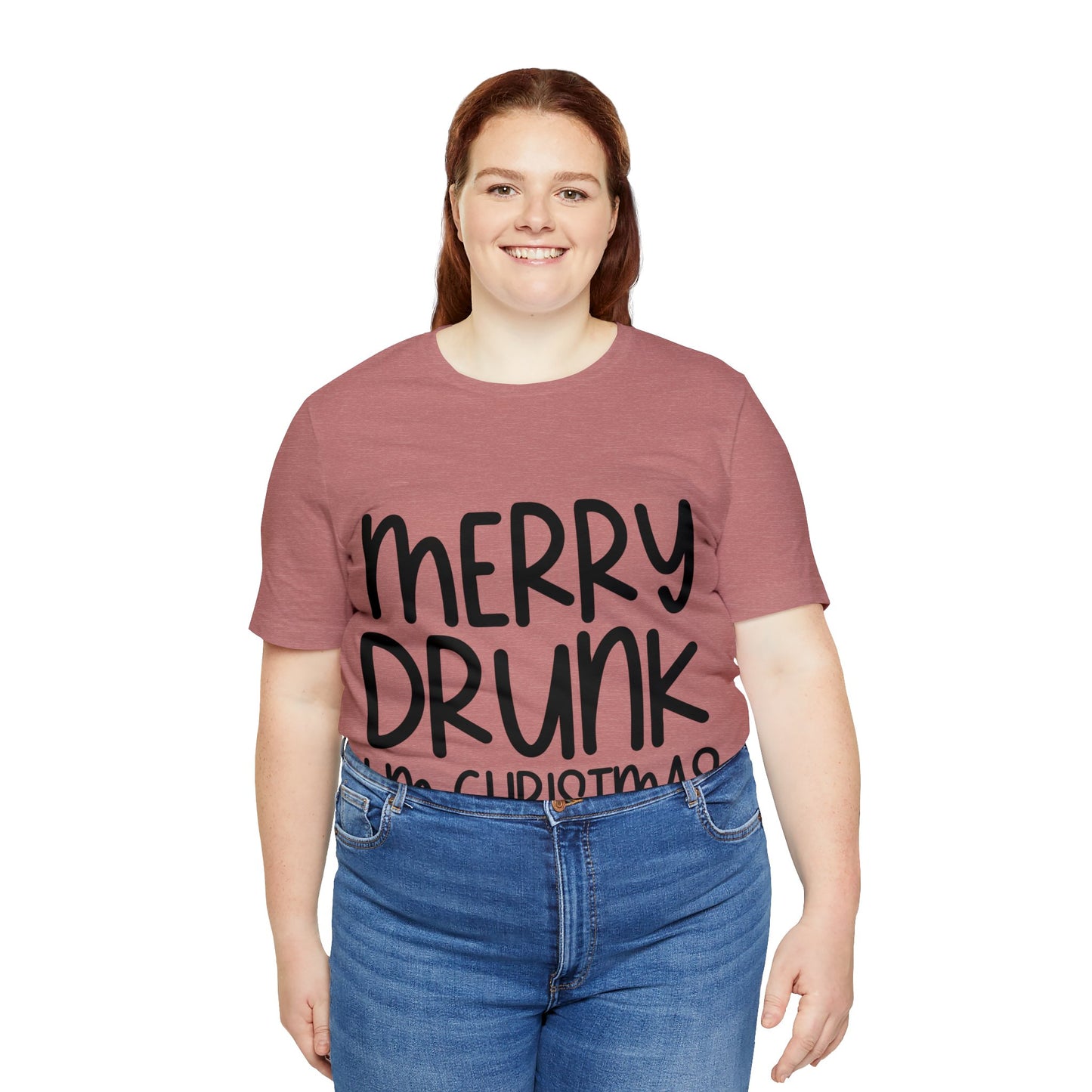 Merry Drunk Unisex Jersey Short Sleeve Tee