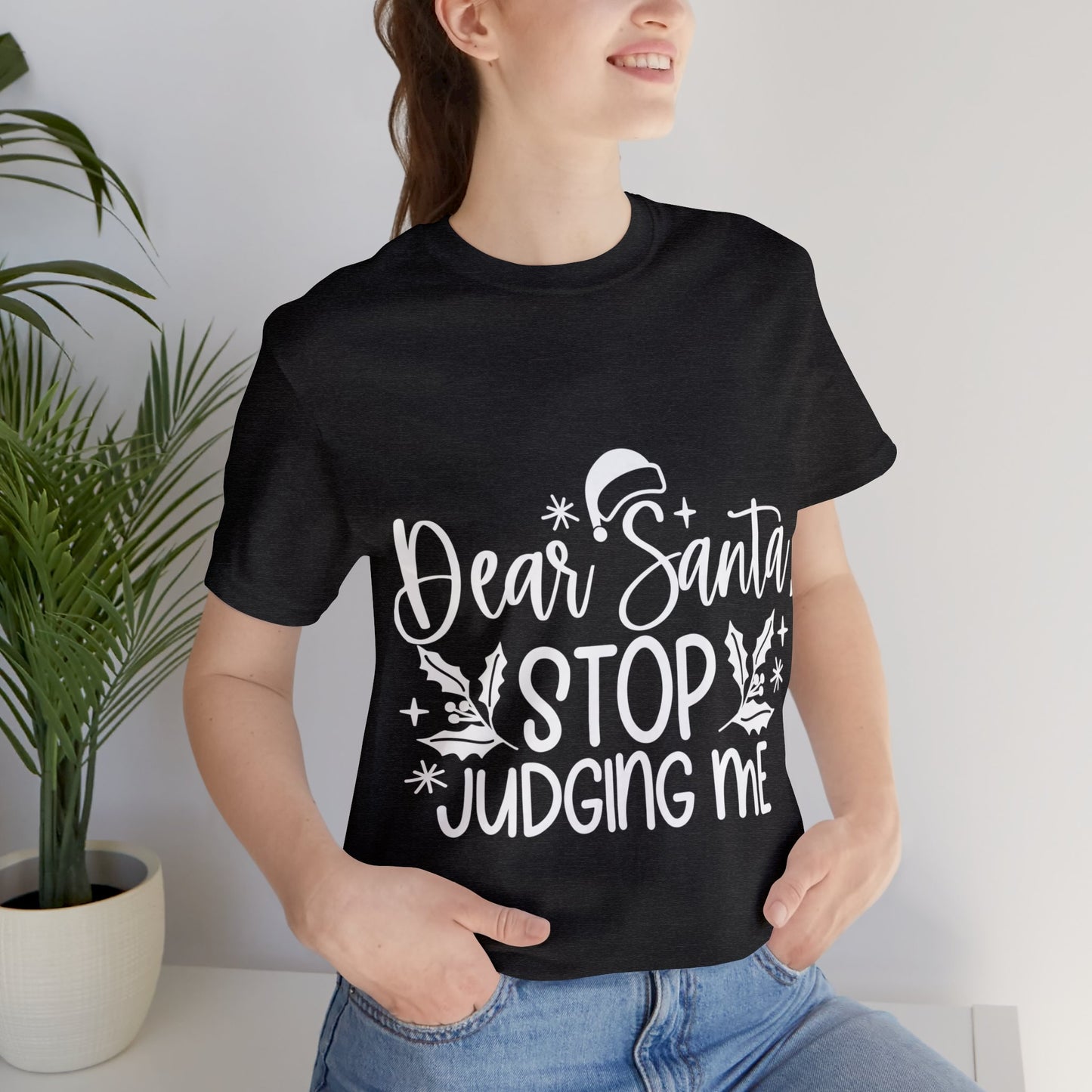 Stop Judging Unisex Jersey Short Sleeve Tee