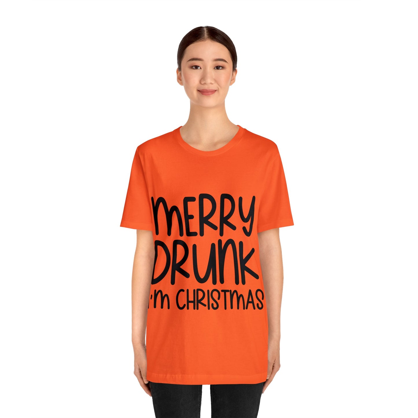 Merry Drunk Unisex Jersey Short Sleeve Tee