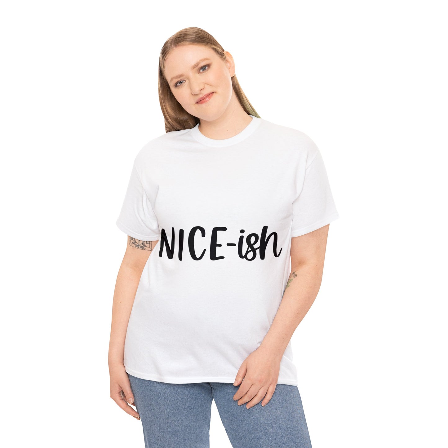 Nice-ish Unisex Heavy Cotton Tee