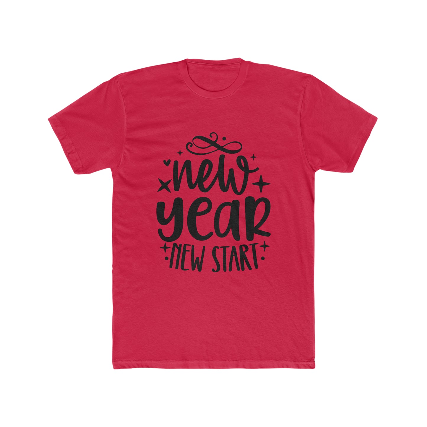 New Start Men's Cotton Crew Tee