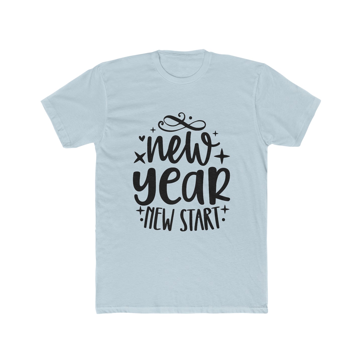 New Start Men's Cotton Crew Tee