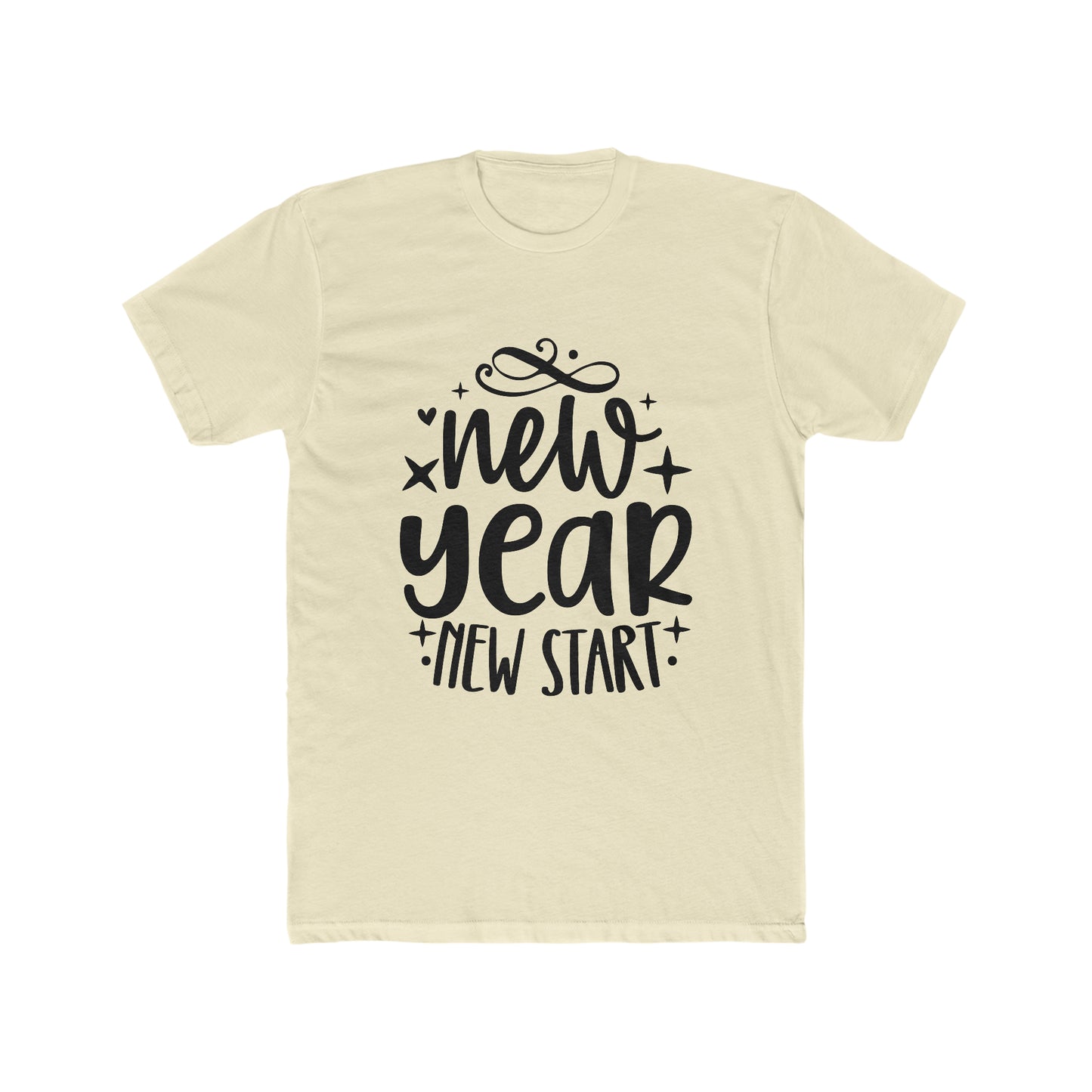 New Start Men's Cotton Crew Tee