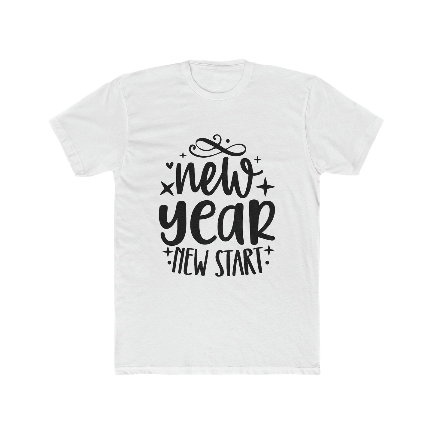 New Start Men's Cotton Crew Tee