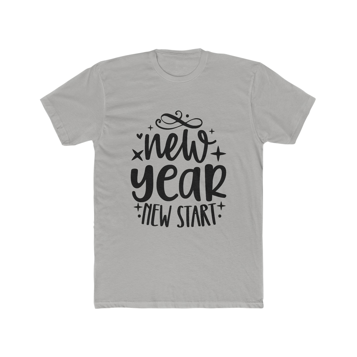 New Start Men's Cotton Crew Tee