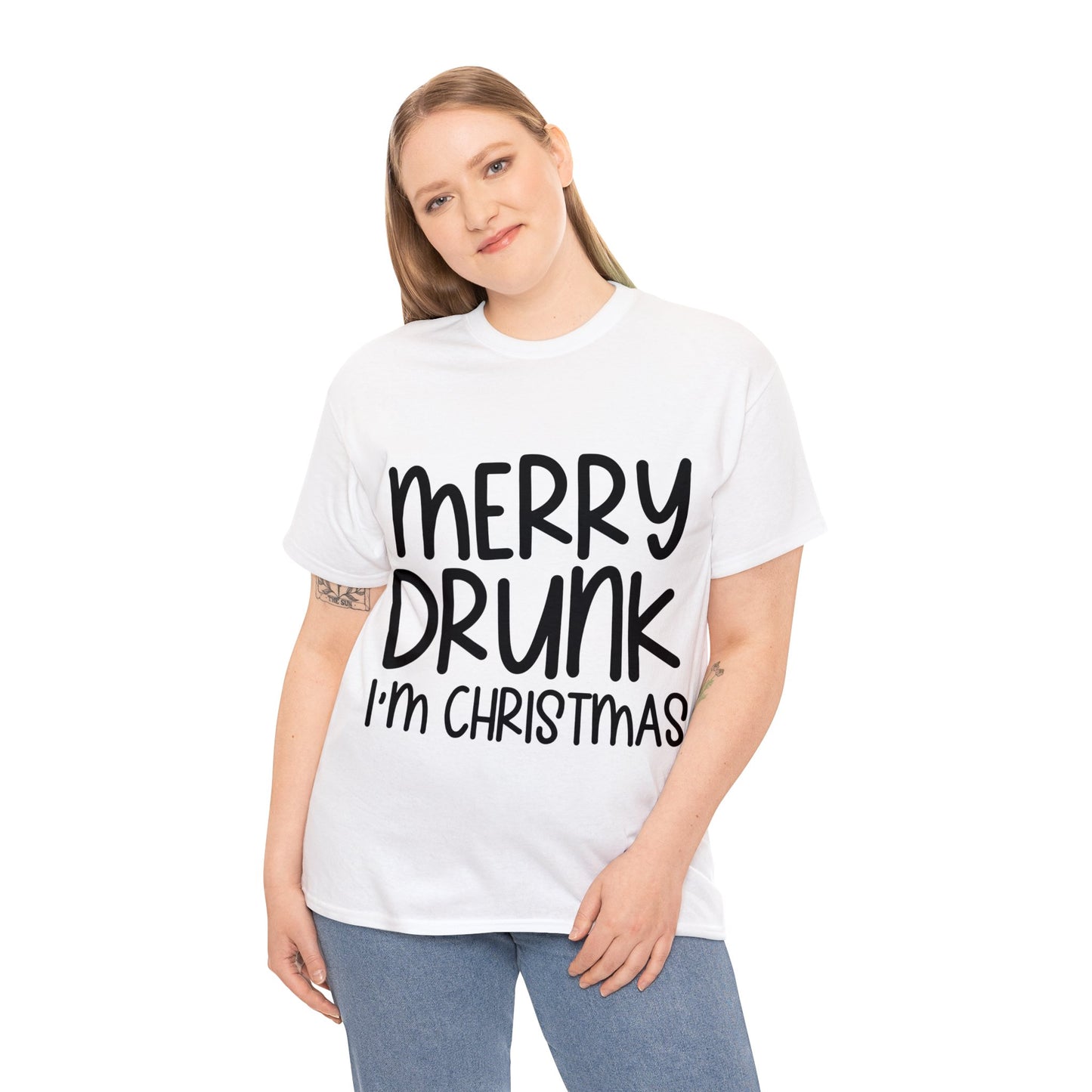 Merry Drunk Unisex Heavy Cotton Tee