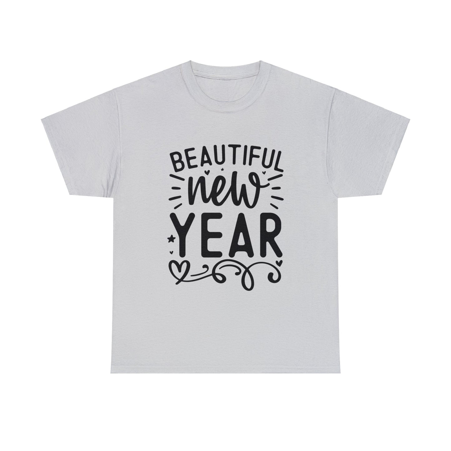 Beautiful New Year Unisex Heavy Cotton Tee