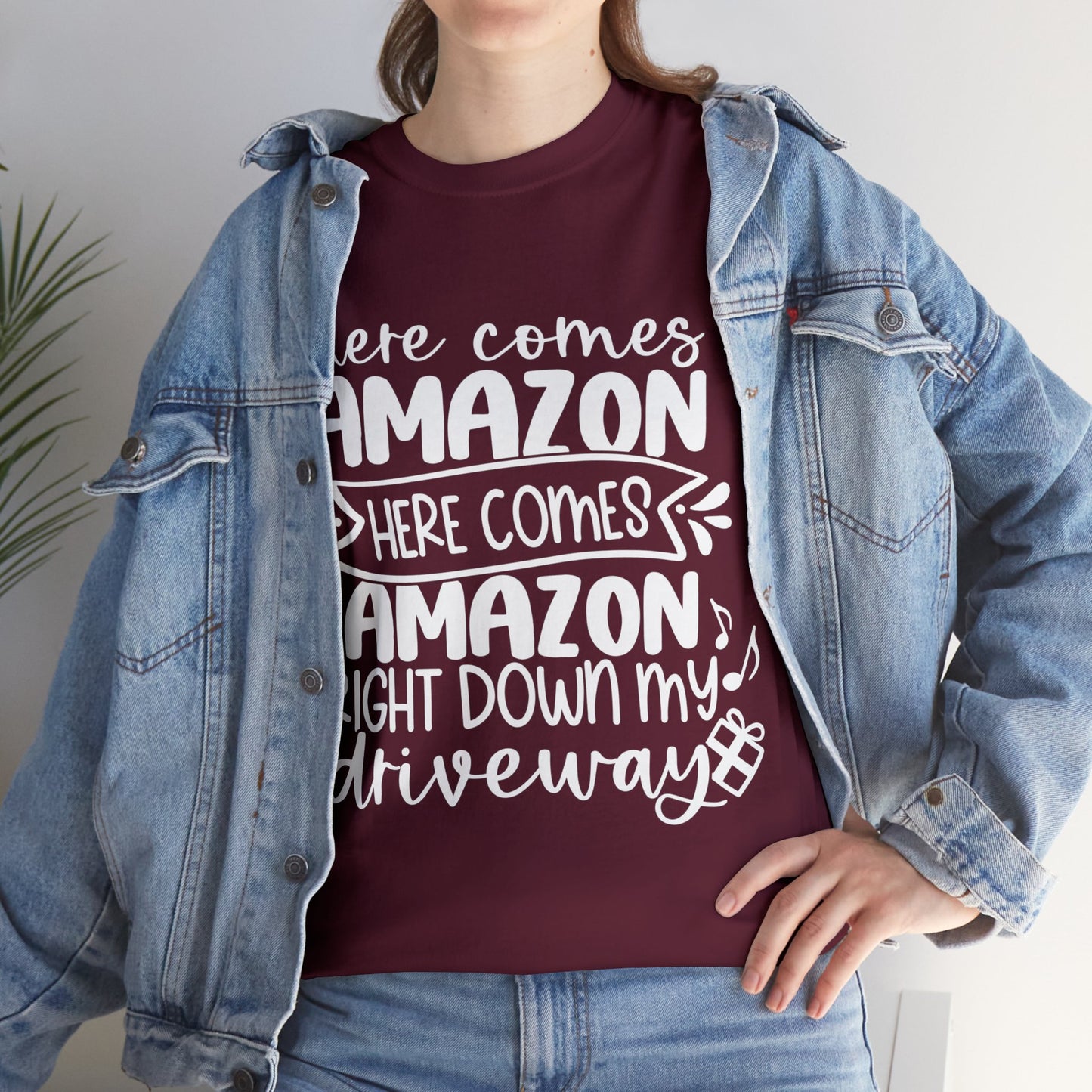 Amazon Driveway Unisex Heavy Cotton Tee