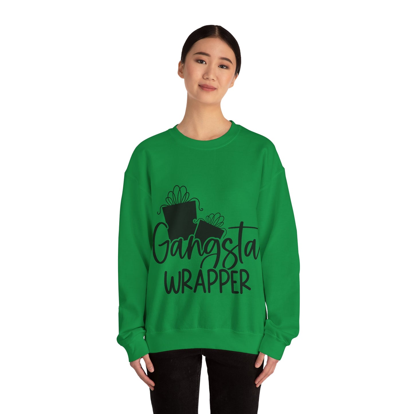 Gangsta Wrapper Unisex Heavy Blend™ Crewneck Sweatshirt