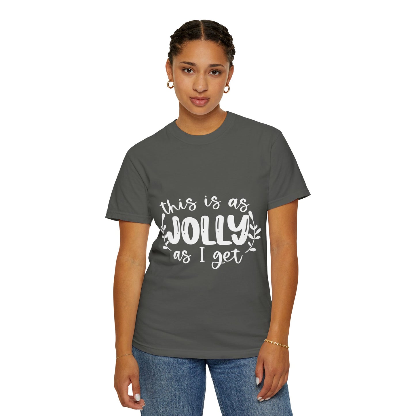 Jolly Unisex Garment-Dyed T-shirt