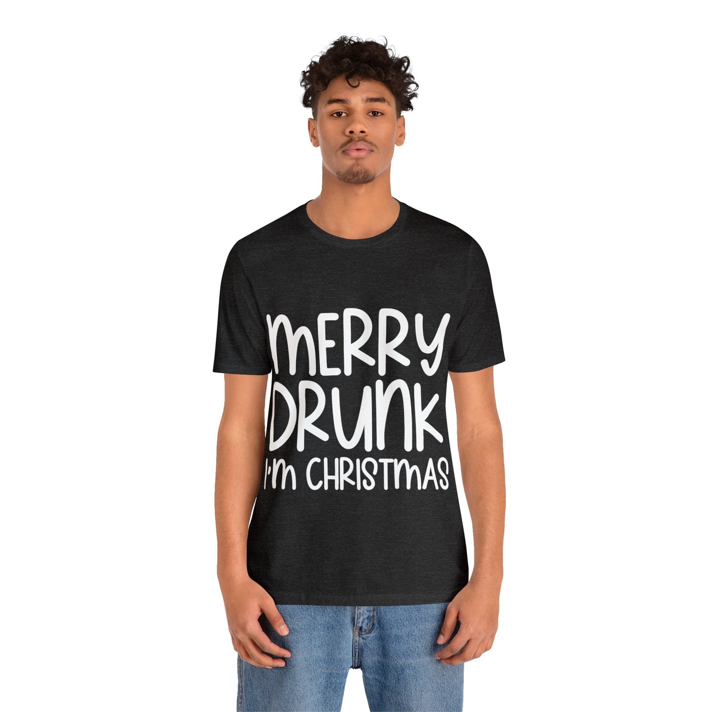 Merry Drunk Unisex Jersey Short Sleeve Tee