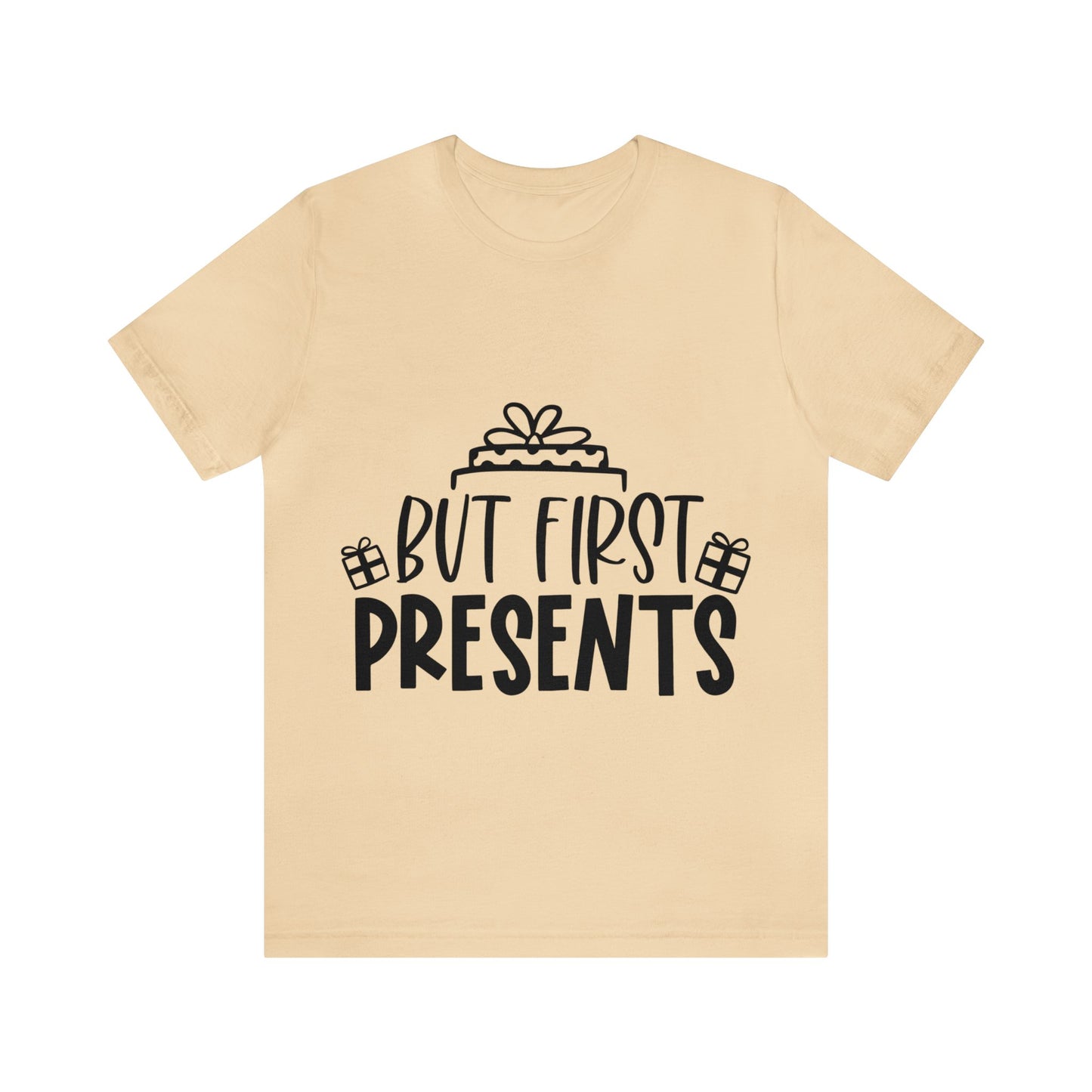 Presents First Unisex Jersey Short Sleeve Tee