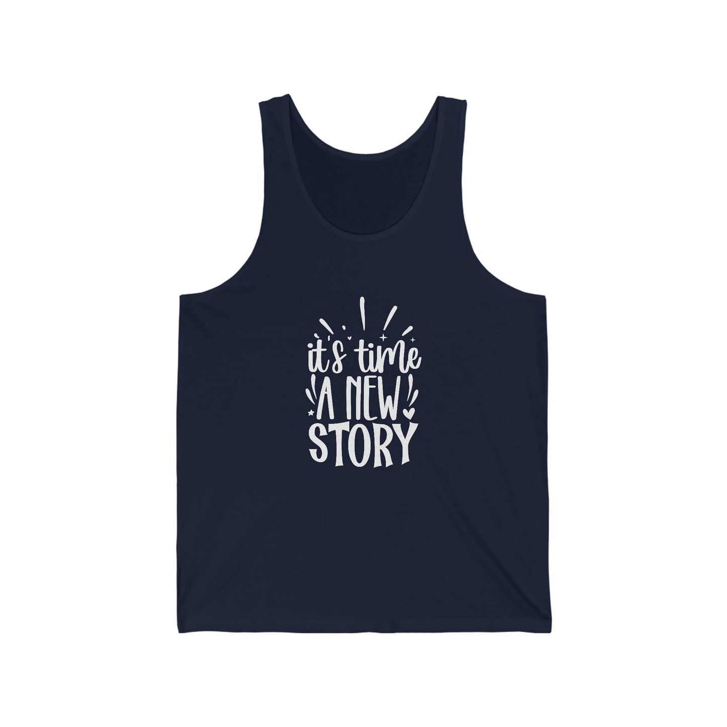 New Story Unisex Jersey Tank