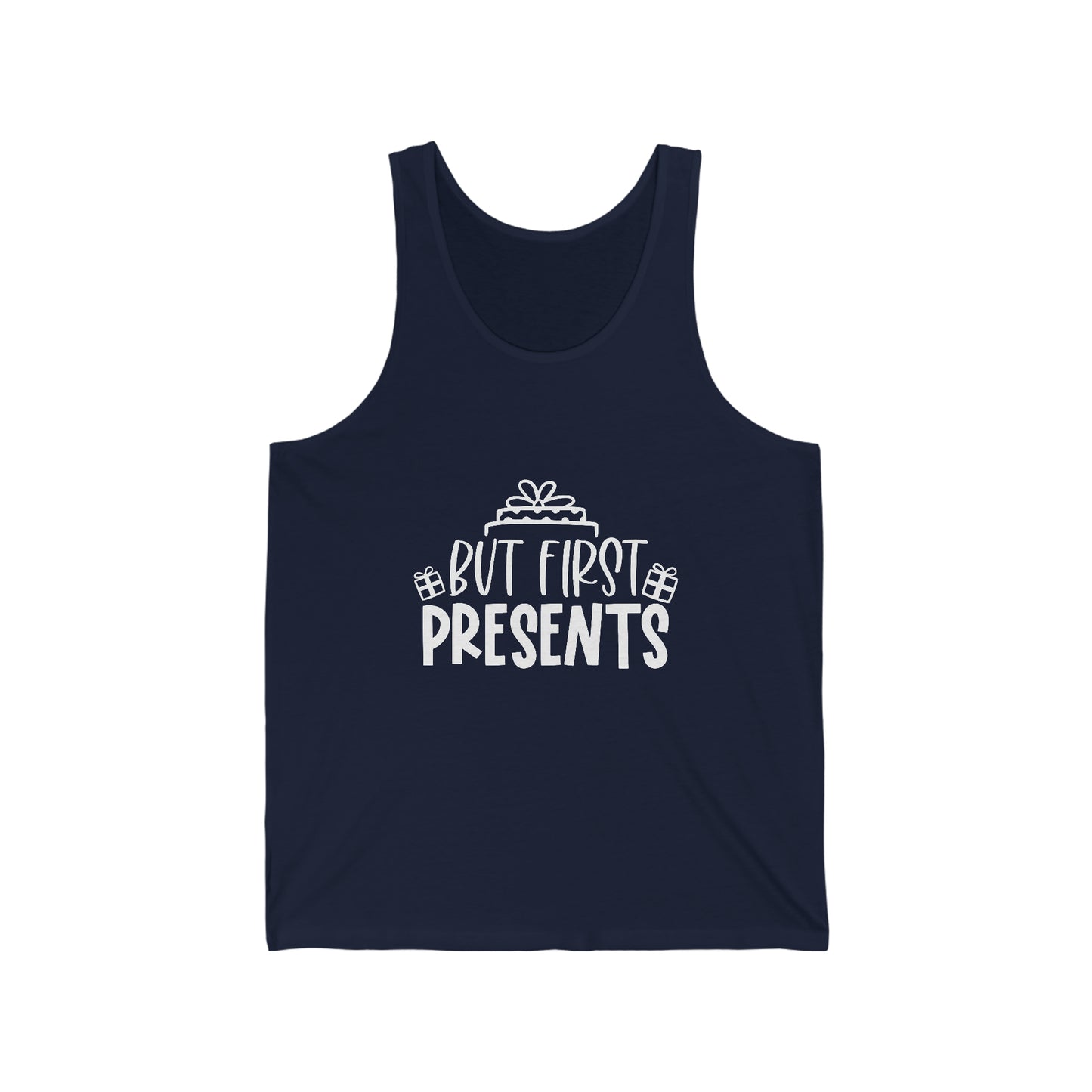 Presents First Unisex Jersey Tank