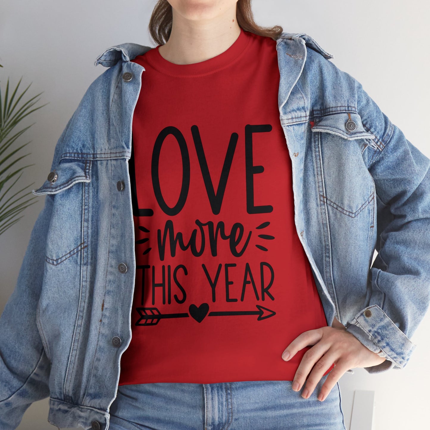 Love More Unisex Heavy Cotton Tee