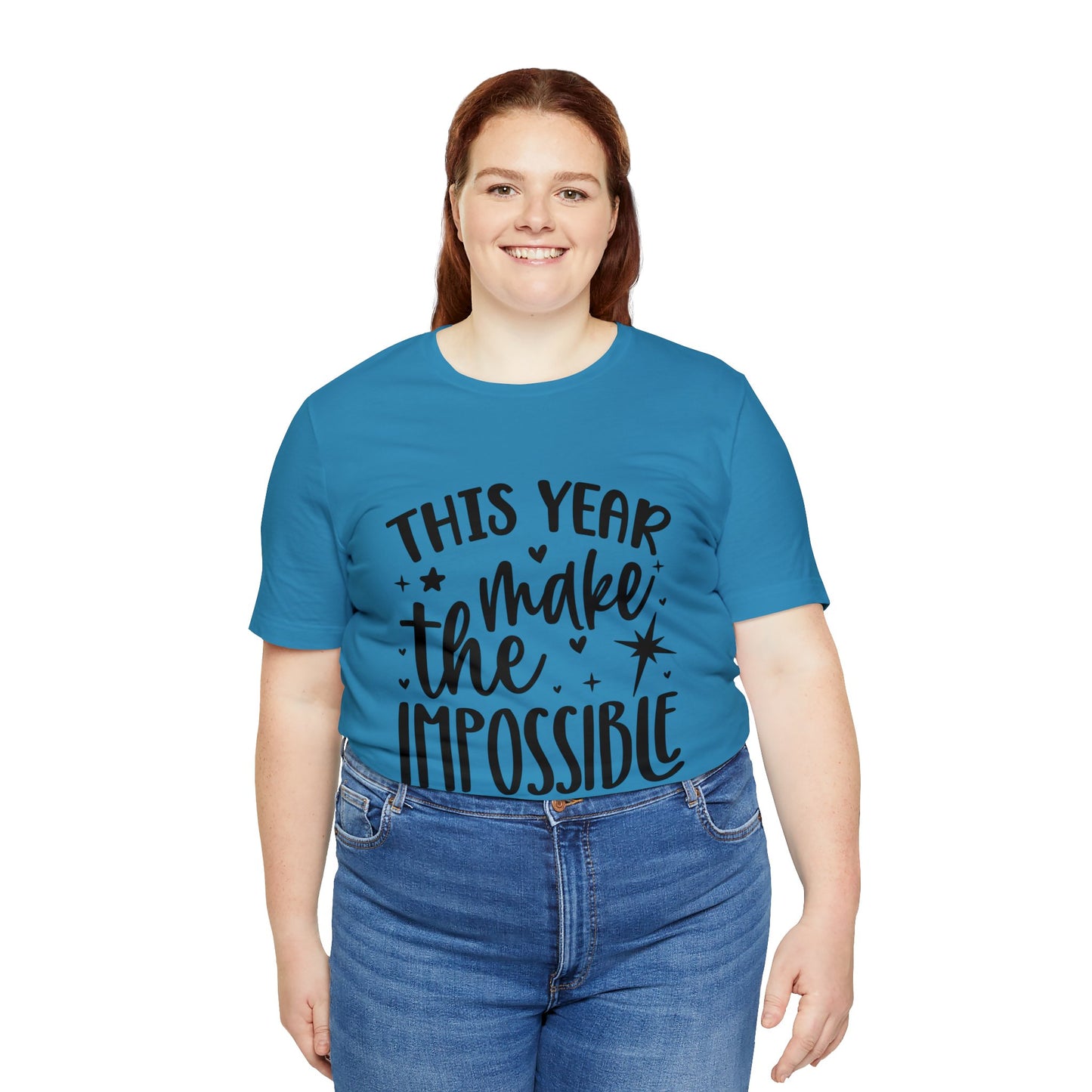 Impossible Possible Unisex Jersey Short Sleeve Tee