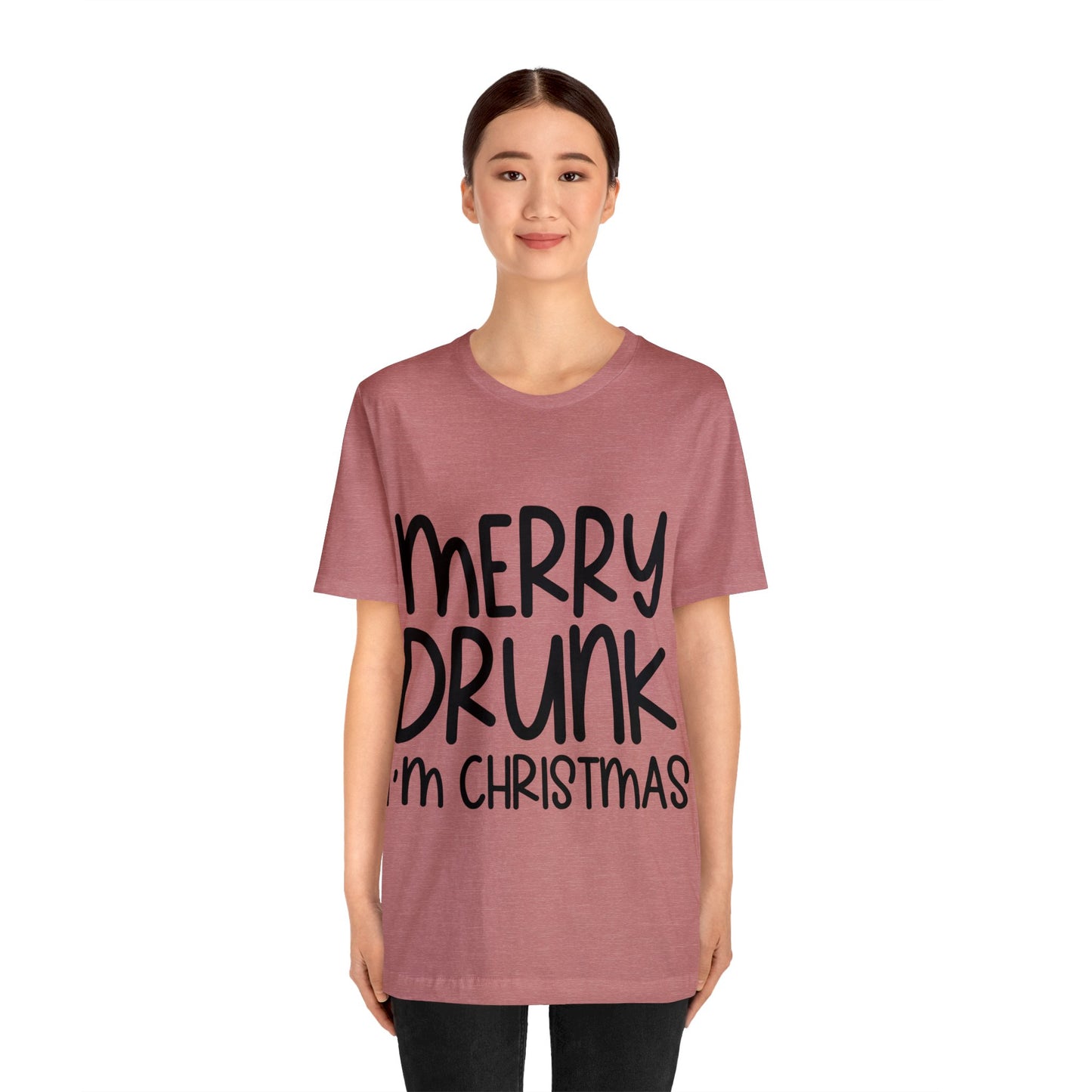 Merry Drunk Unisex Jersey Short Sleeve Tee