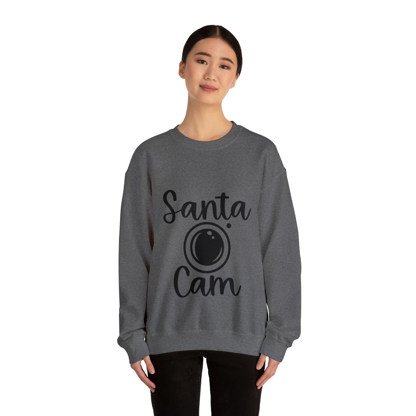 Santa Cam Unisex Heavy Blend™ Crewneck Sweatshirt image