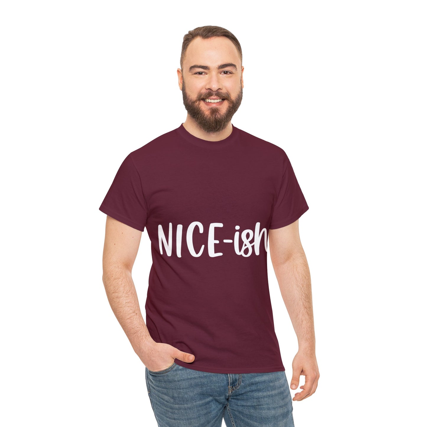 Nice-ish Unisex Heavy Cotton Tee