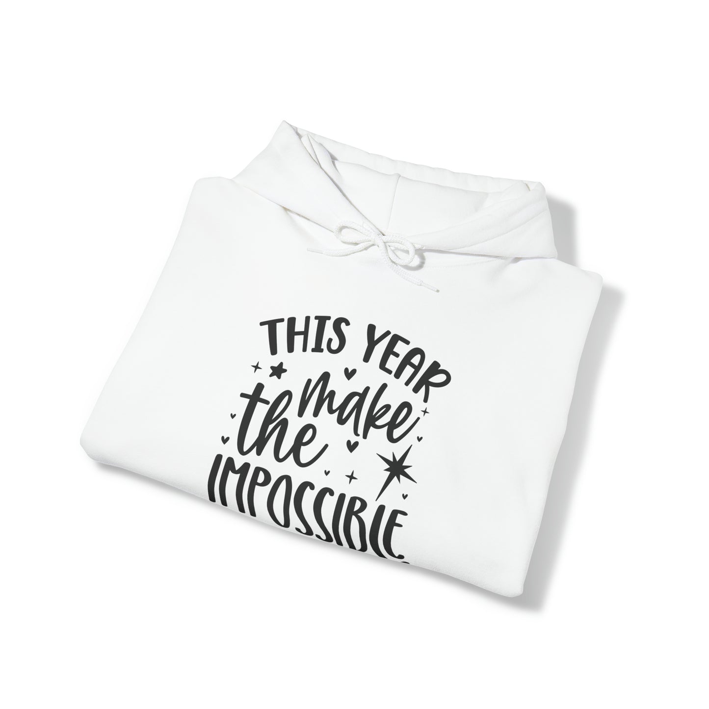 Impossible Possible Unisex Heavy Blend™ Hooded Sweatshirt