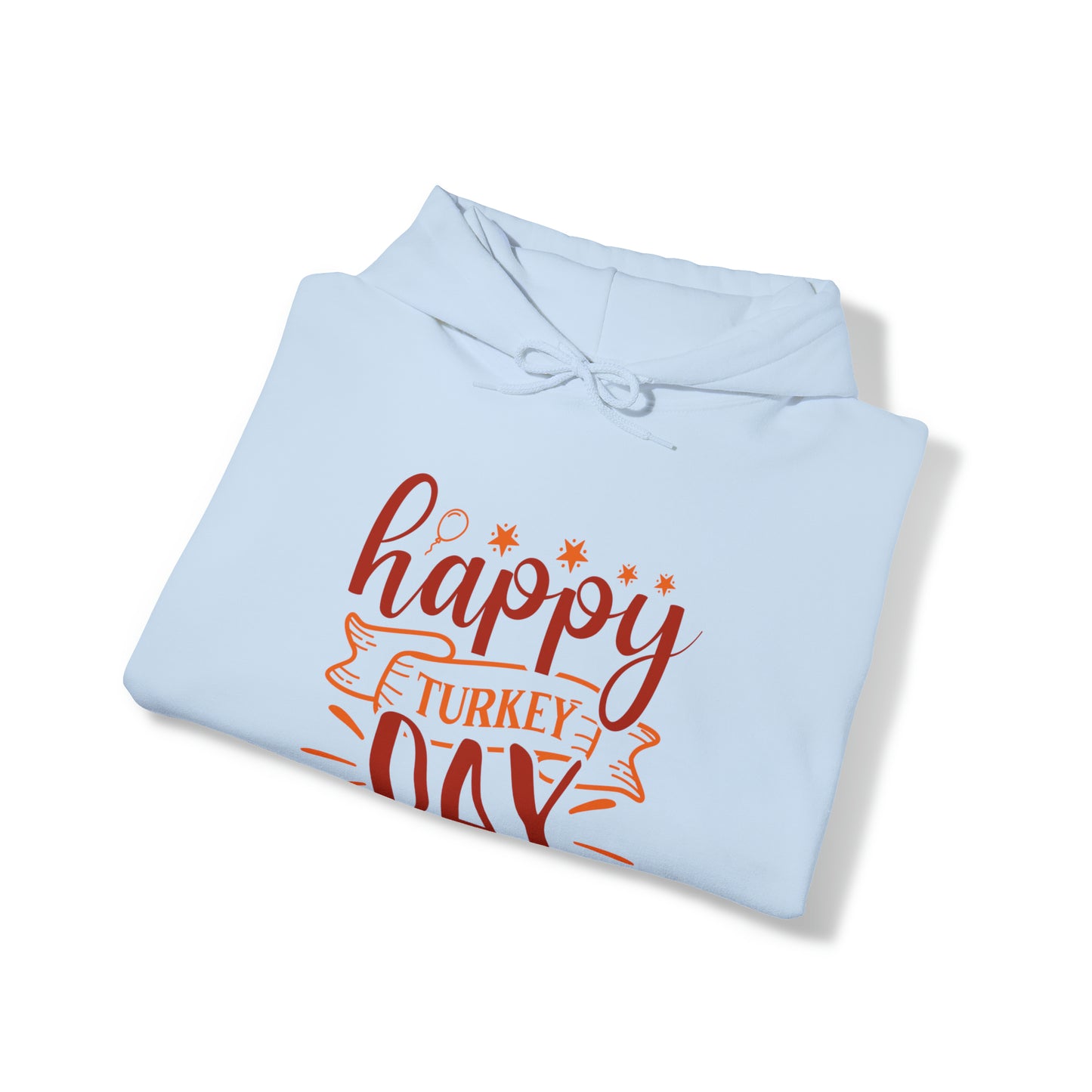 Happy Turkey Day Unisex Heavy Blend™ Hooded Sweatshirt image