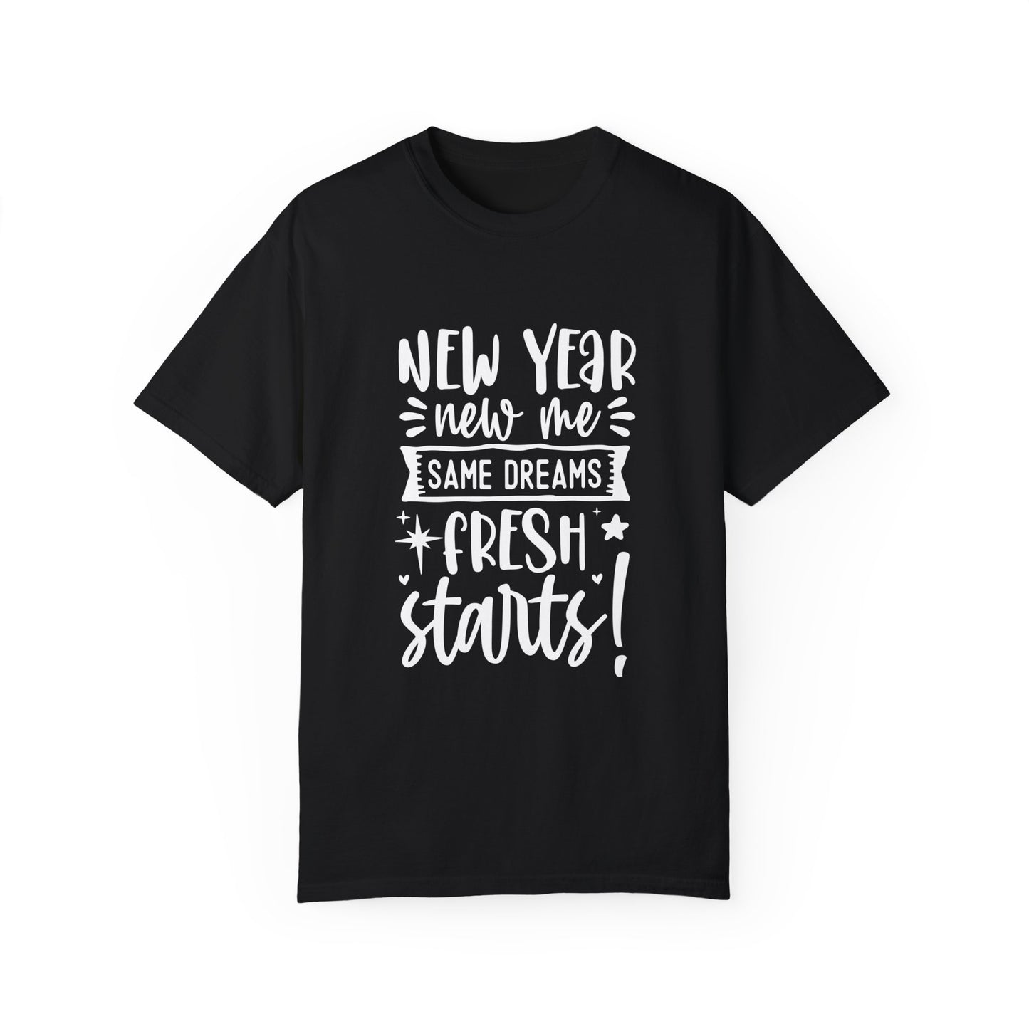 New Year New Me Unisex Garment-Dyed T-shirt