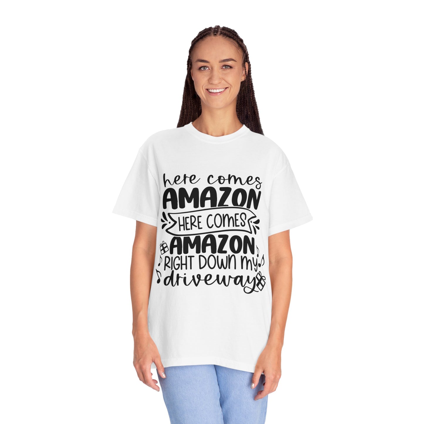 Amazon Driveway Unisex Garment-Dyed T-shirt