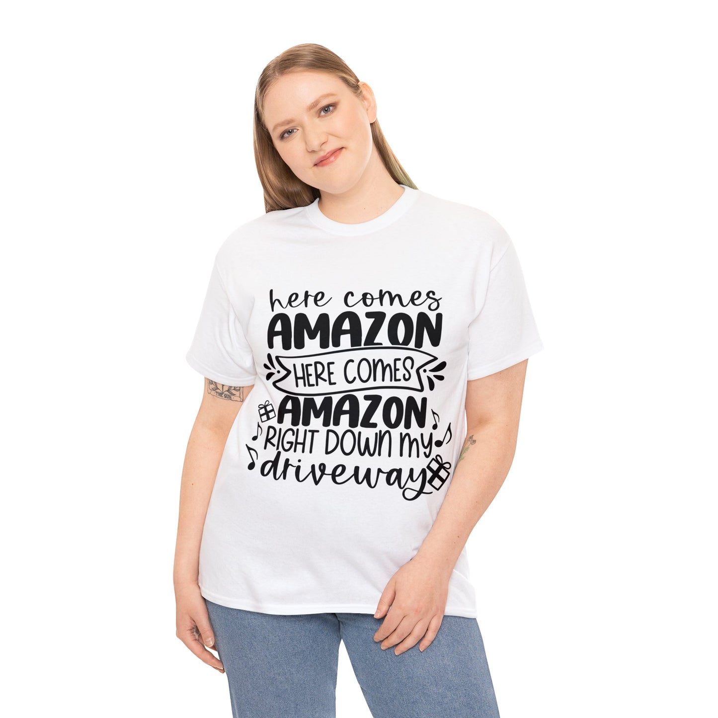 Amazon Driveway Unisex Heavy Cotton Tee