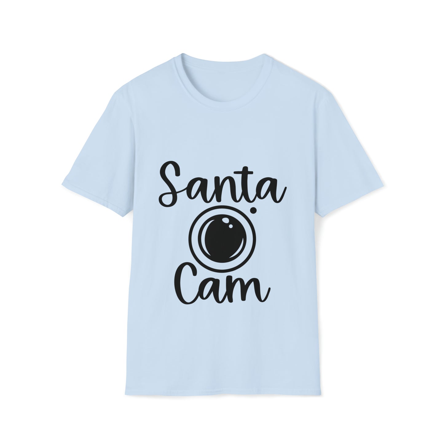 Santa Cam Unisex Softstyle T-Shirt image