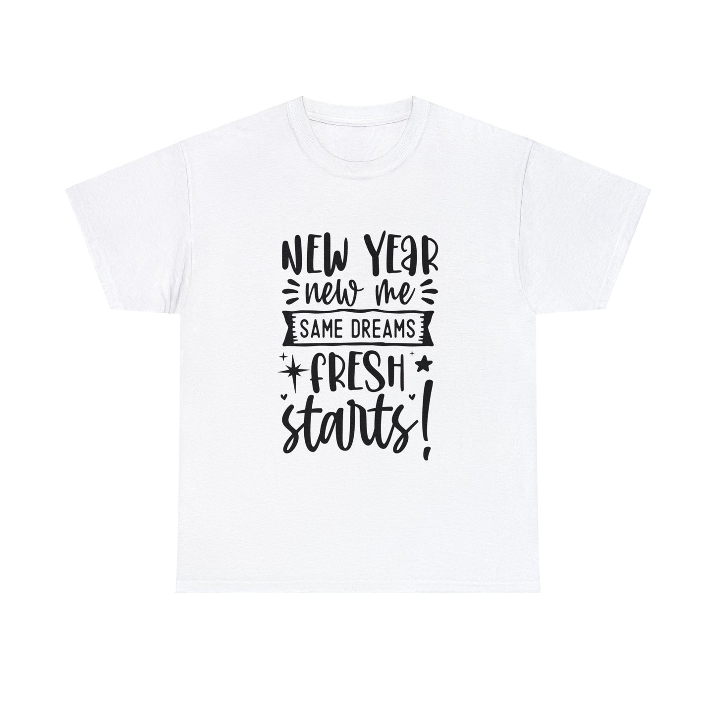 New Year New Me Unisex Heavy Cotton Tee