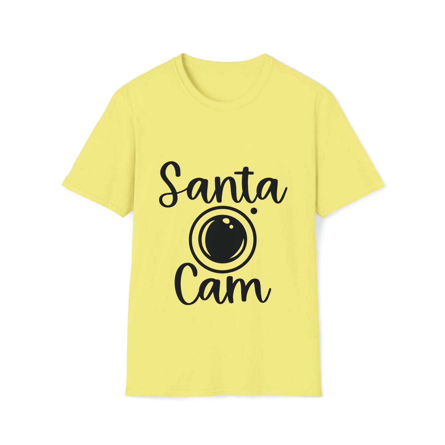 Santa Cam Unisex Softstyle T-Shirt image