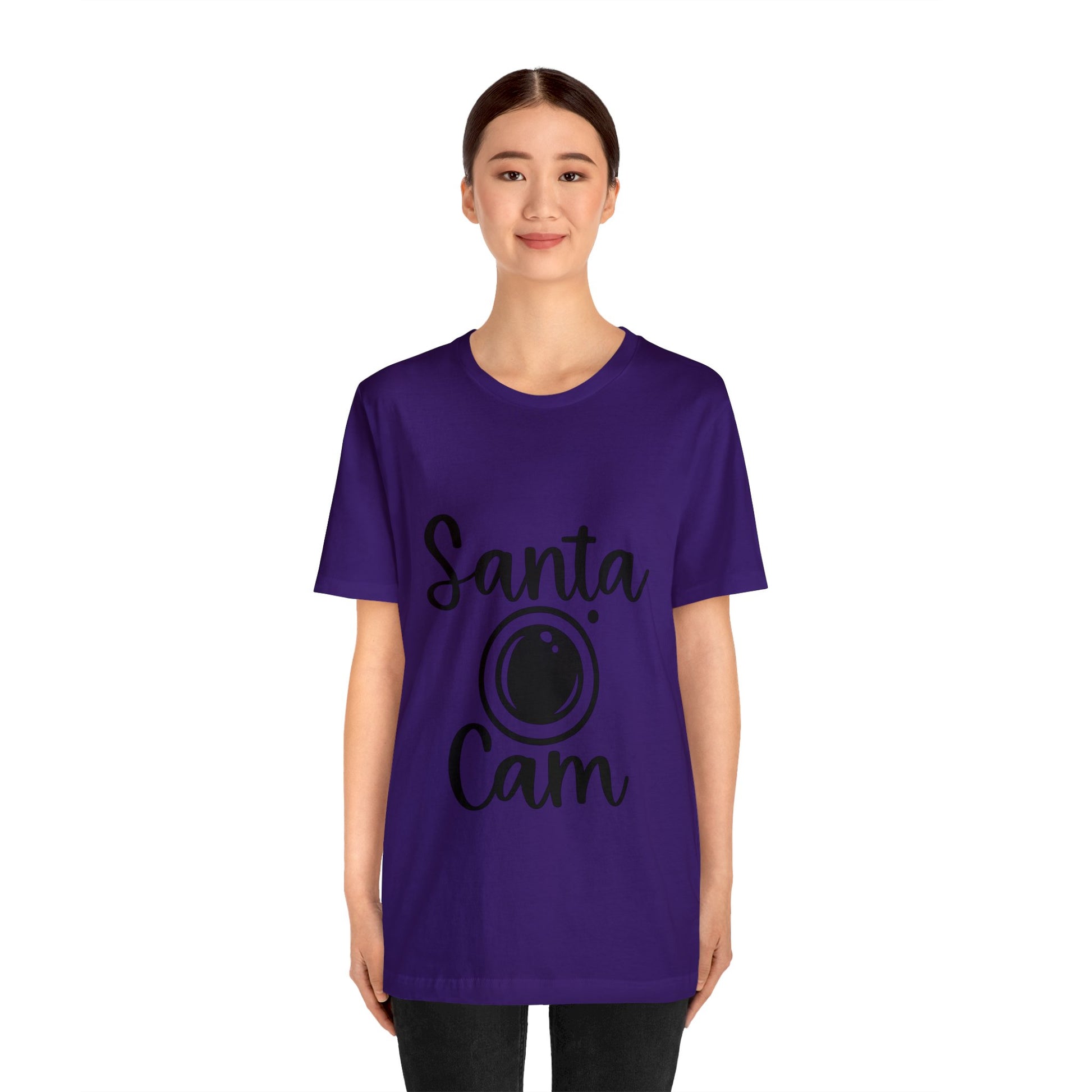 Santa Cam Unisex Jersey Short Sleeve Tee image