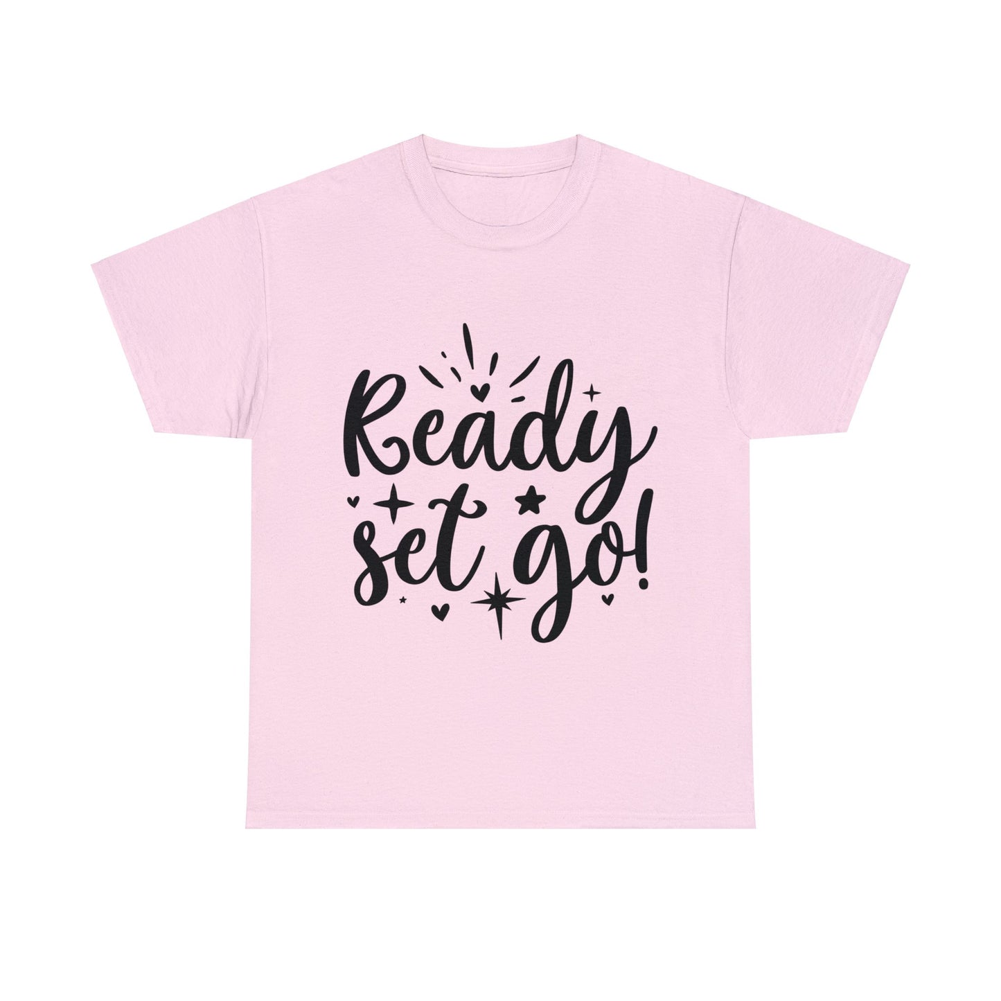 Ready Set Go Unisex Heavy Cotton Tee