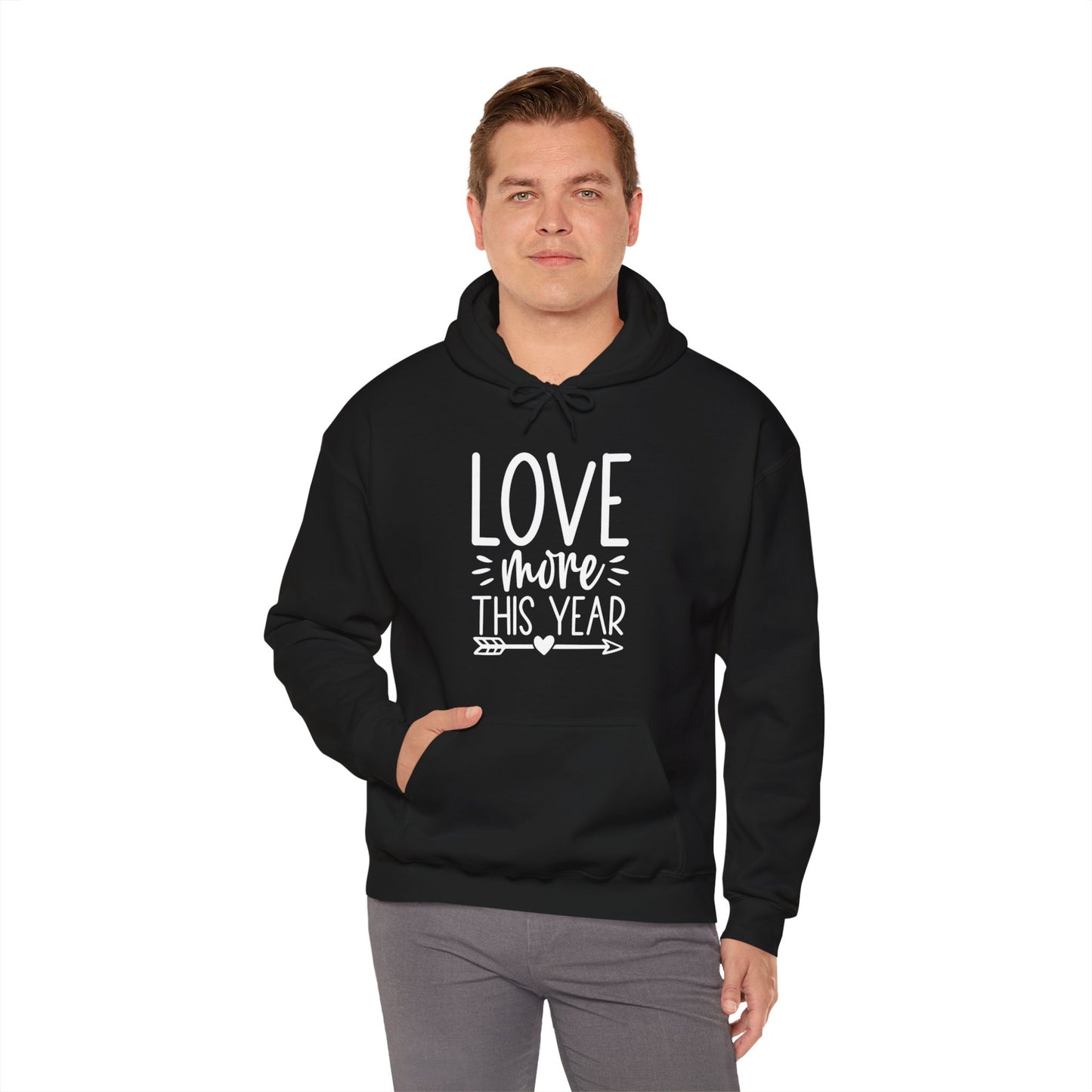 Love More Unisex Heavy Blend™ Hooded Sweatshirt