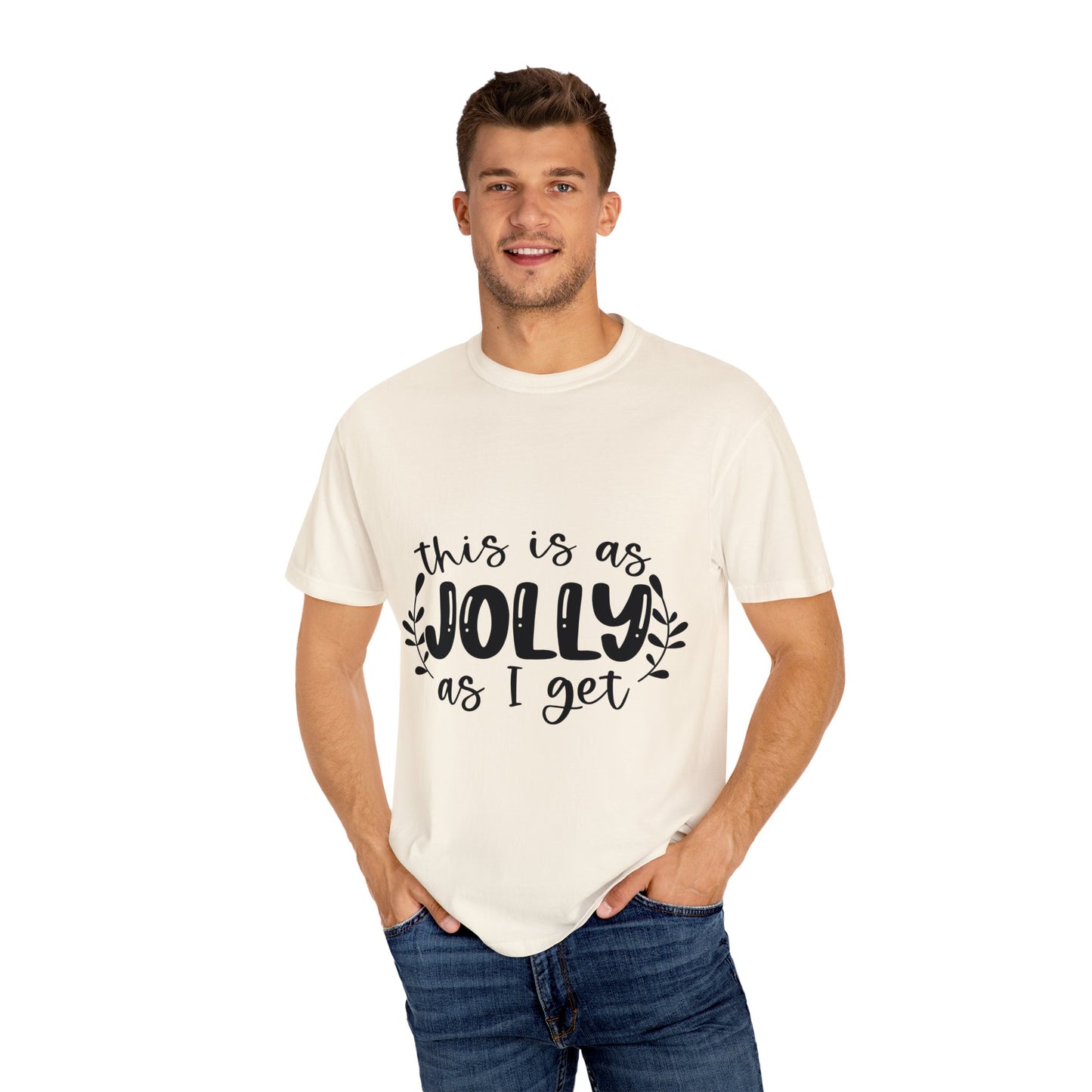 Jolly Unisex Garment-Dyed T-shirt