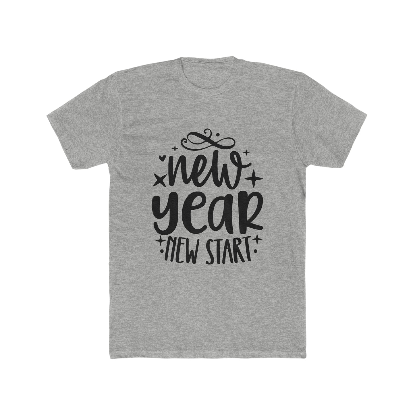 New Start Men's Cotton Crew Tee