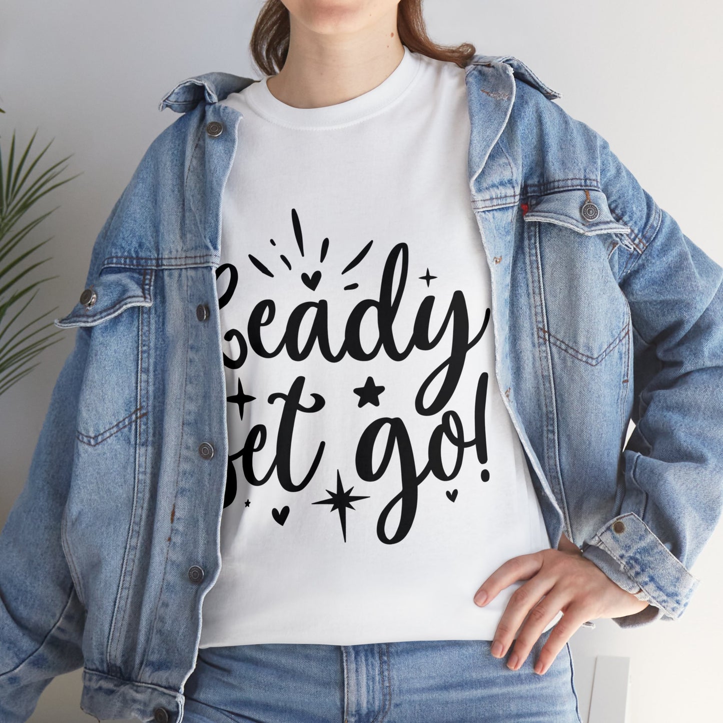 Ready Set Go Unisex Heavy Cotton Tee