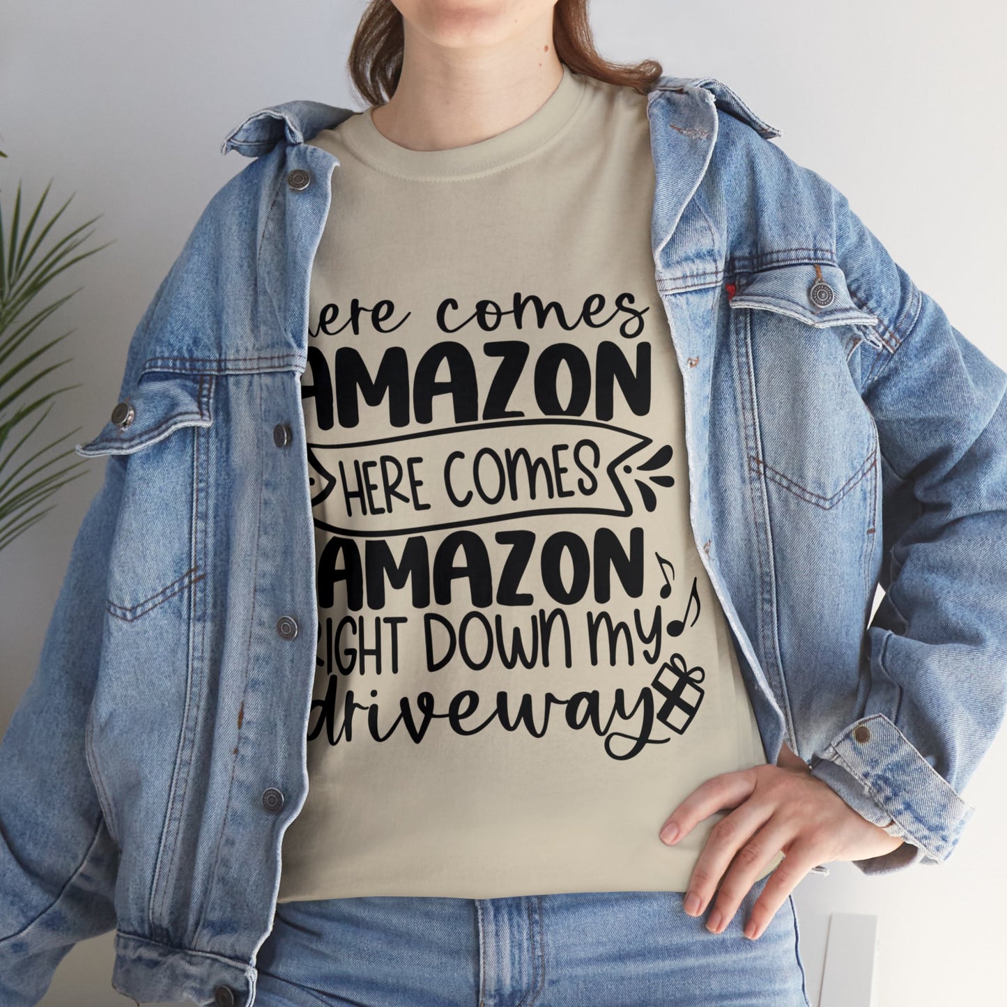 Amazon Driveway Unisex Heavy Cotton Tee