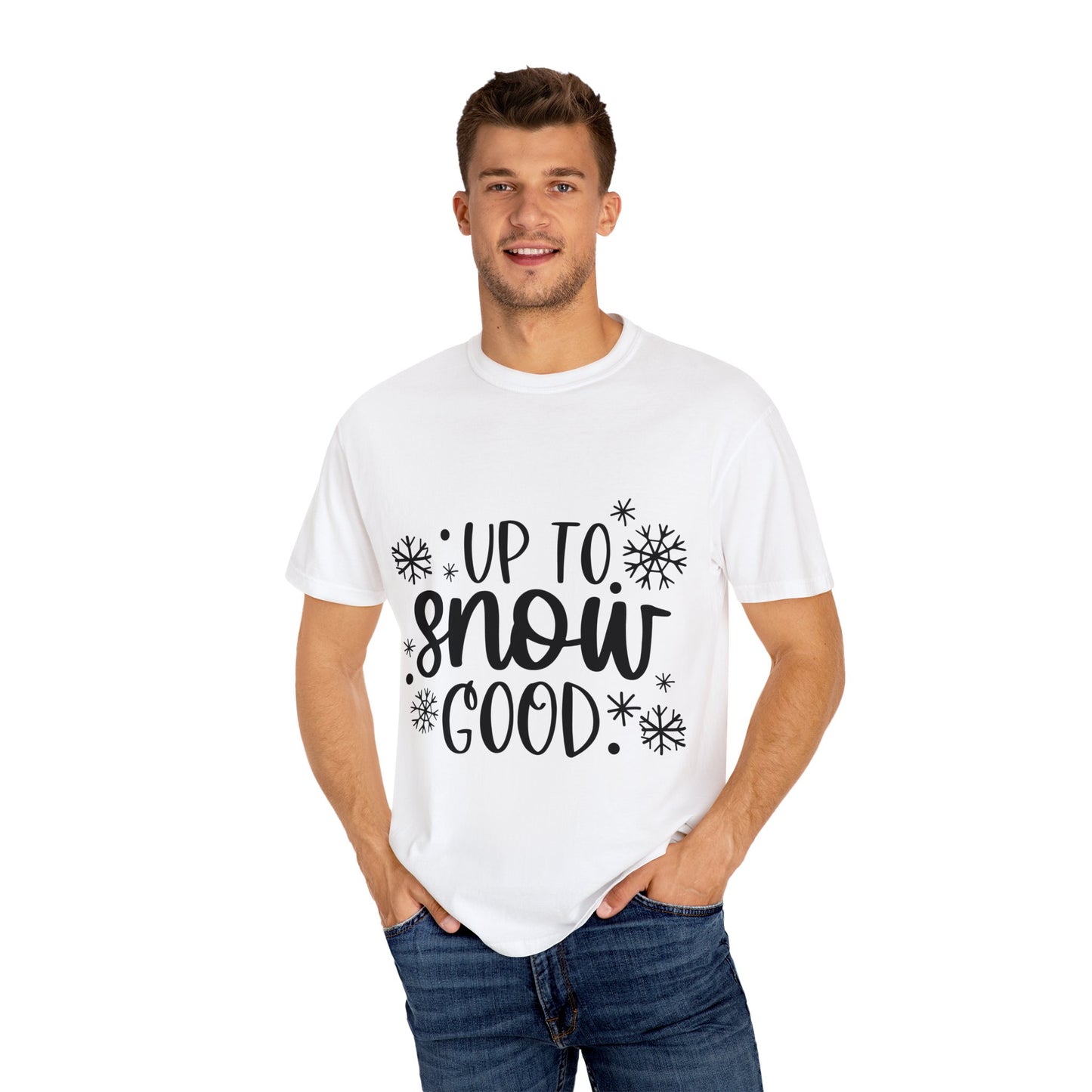 Good Snow Unisex Garment-Dyed T-shirt