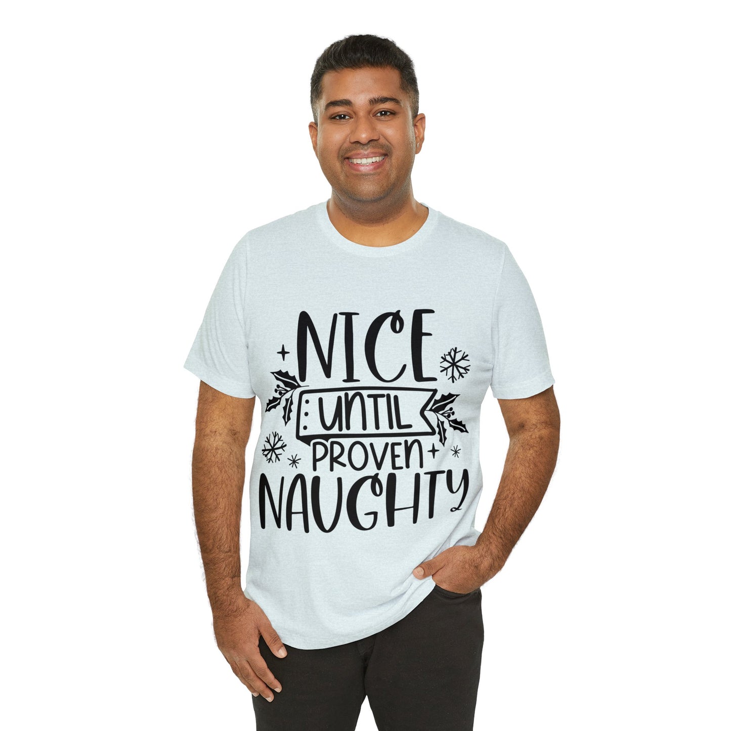 Nice & Naughty Unisex Jersey Short Sleeve Tee