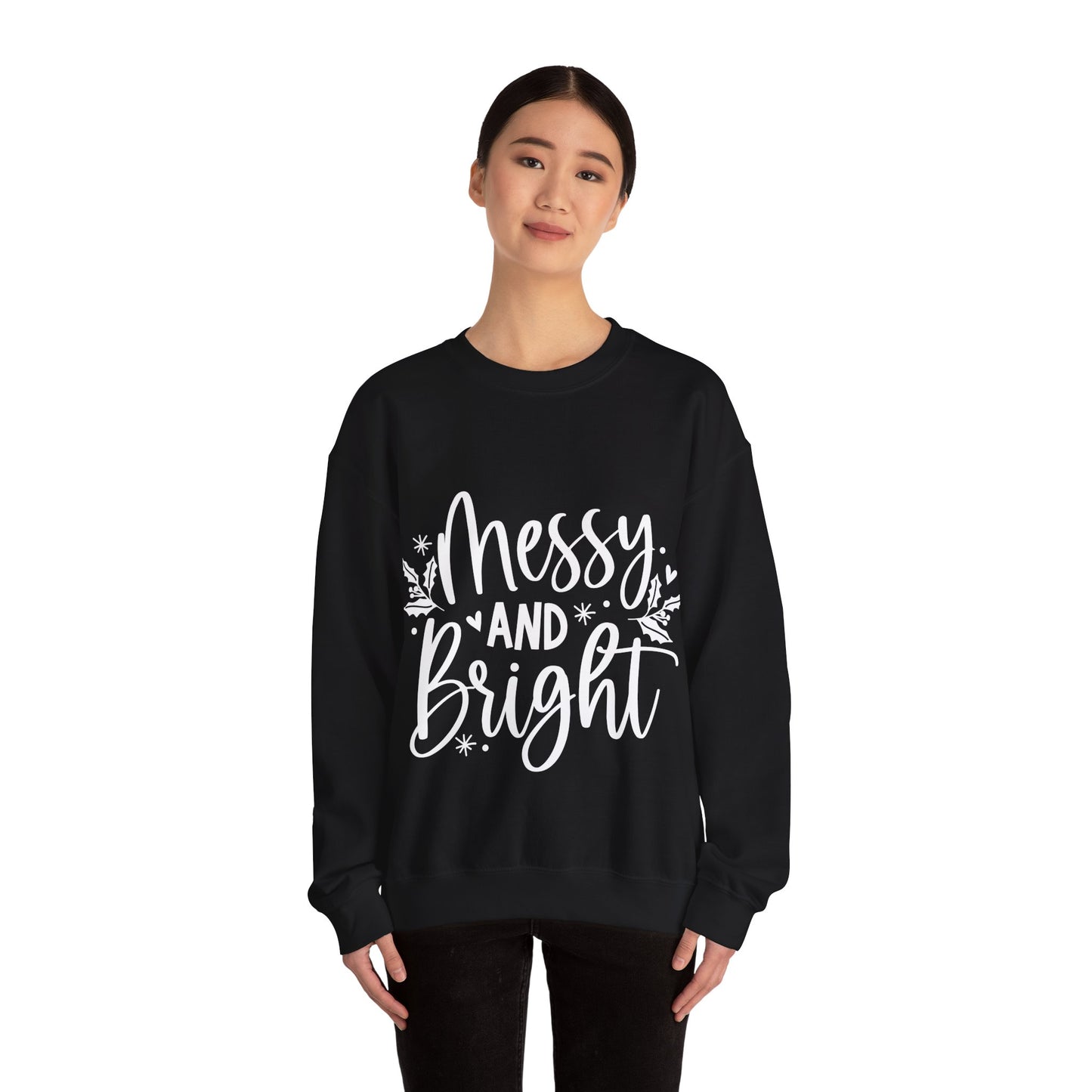 Messy & Bright Unisex Heavy Blend™ Crewneck Sweatshirt