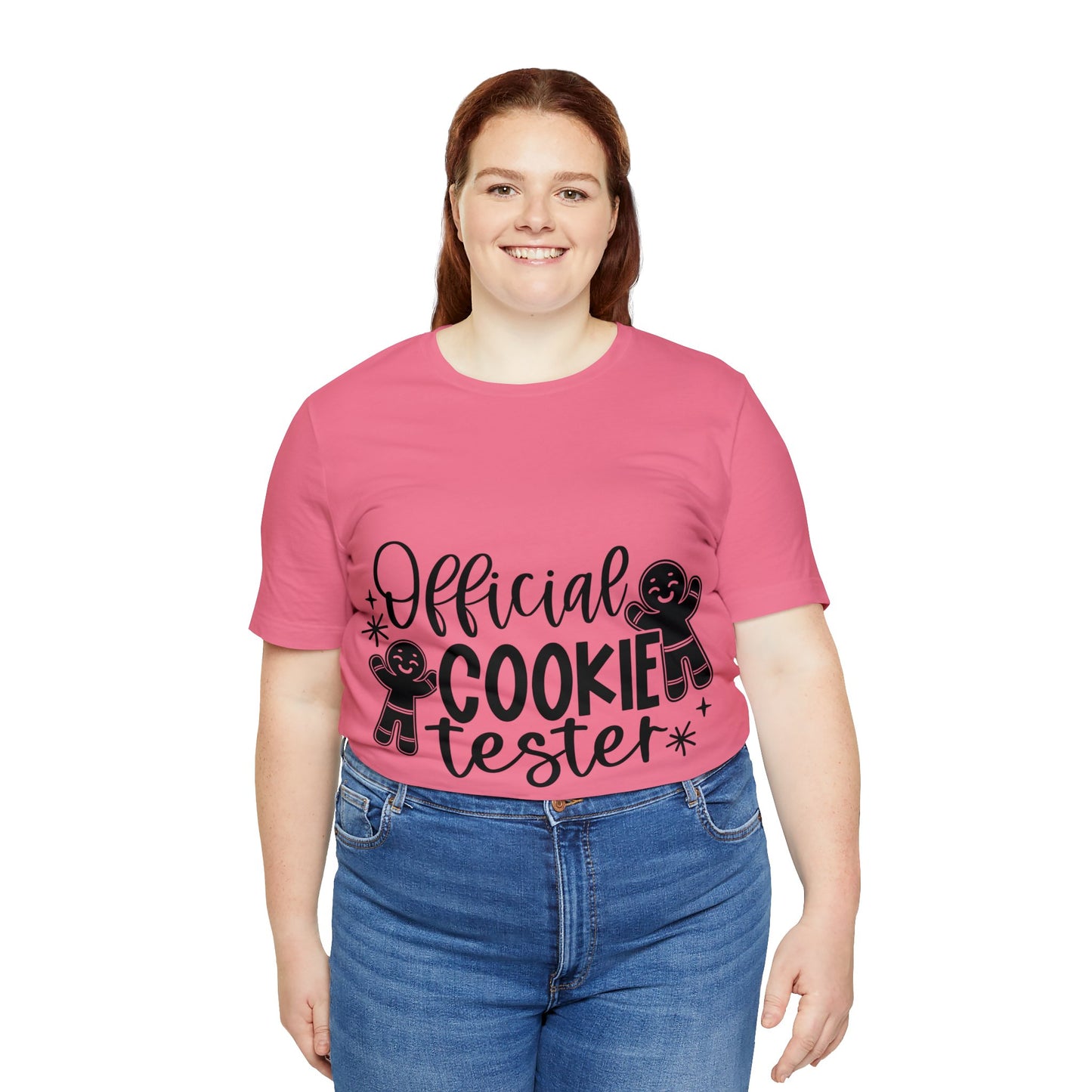 Official Cookie Tester Unisex Jersey Short Sleeve Tee