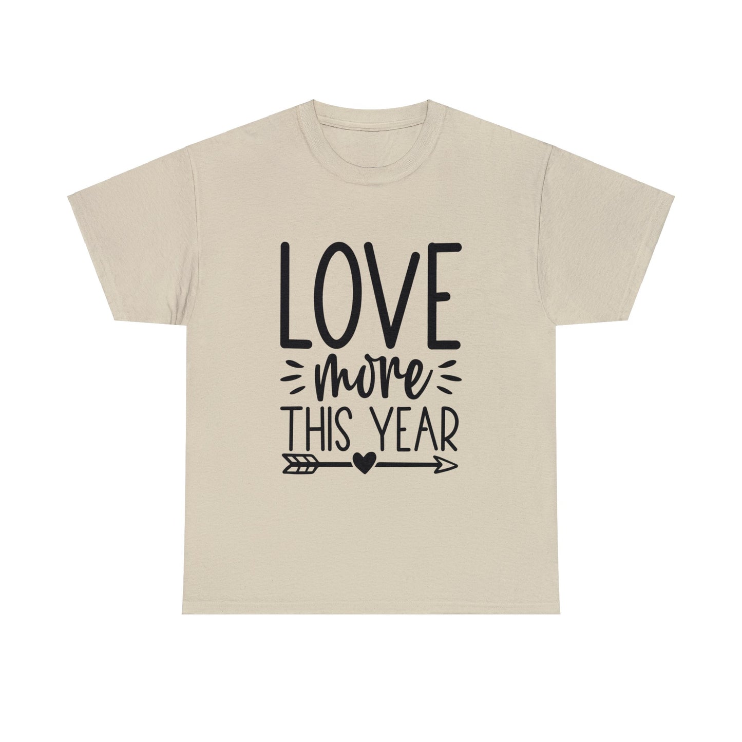 Love More Unisex Heavy Cotton Tee