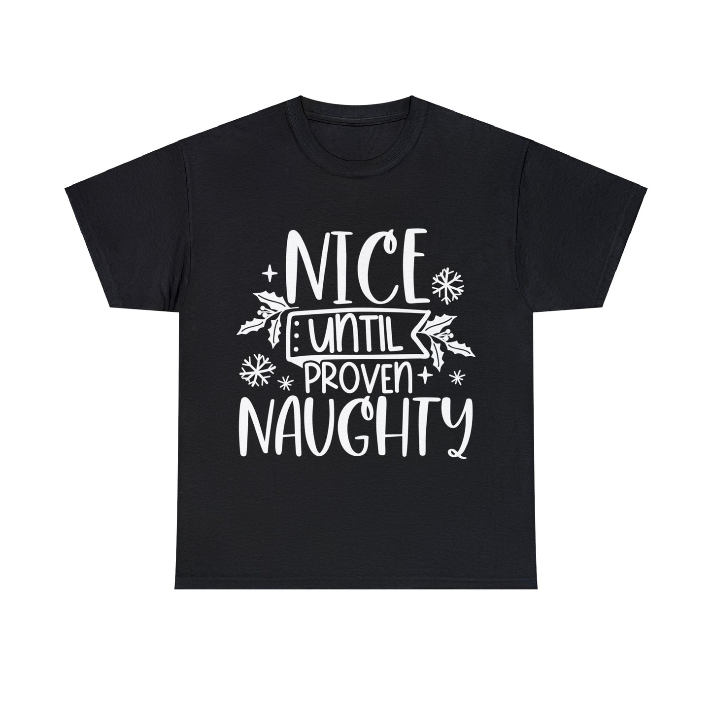 Nice & Naughty Unisex Heavy Cotton Tee