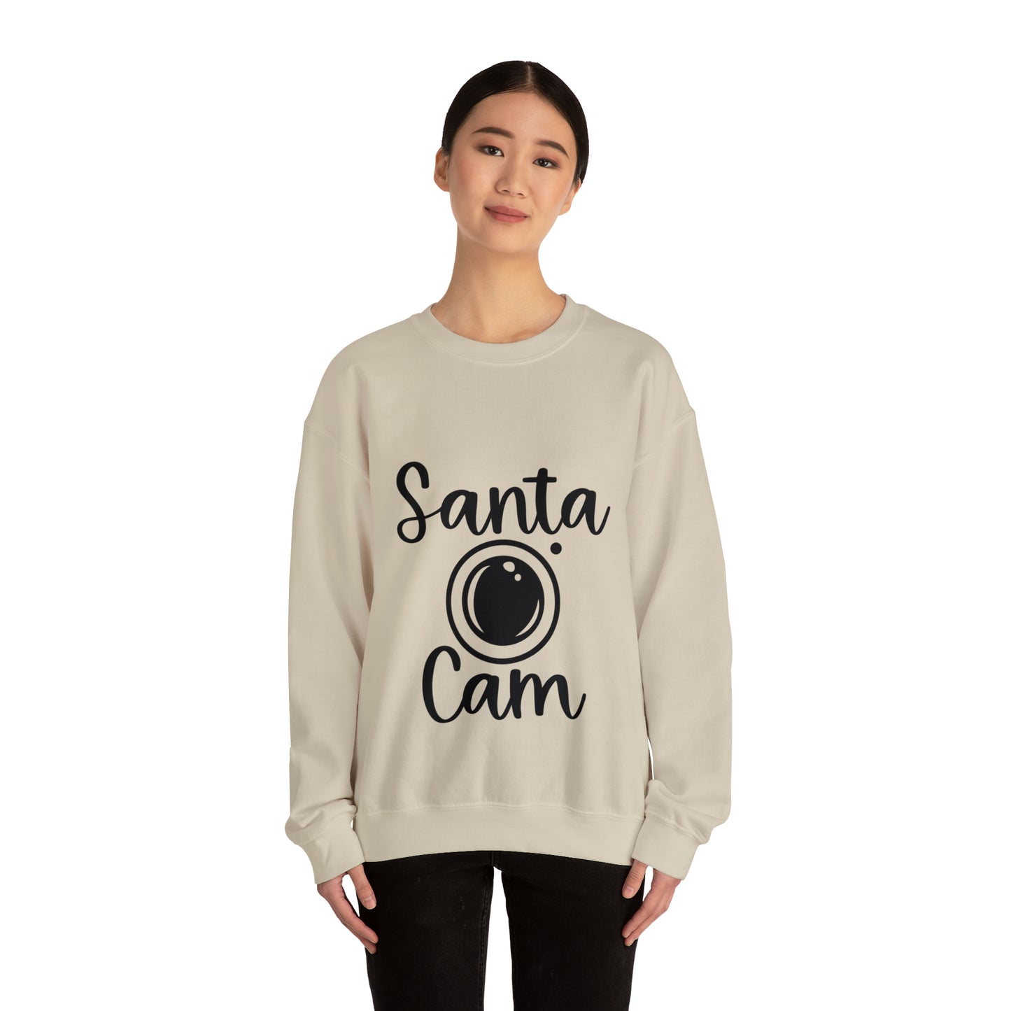 Santa Cam Unisex Heavy Blend™ Crewneck Sweatshirt image