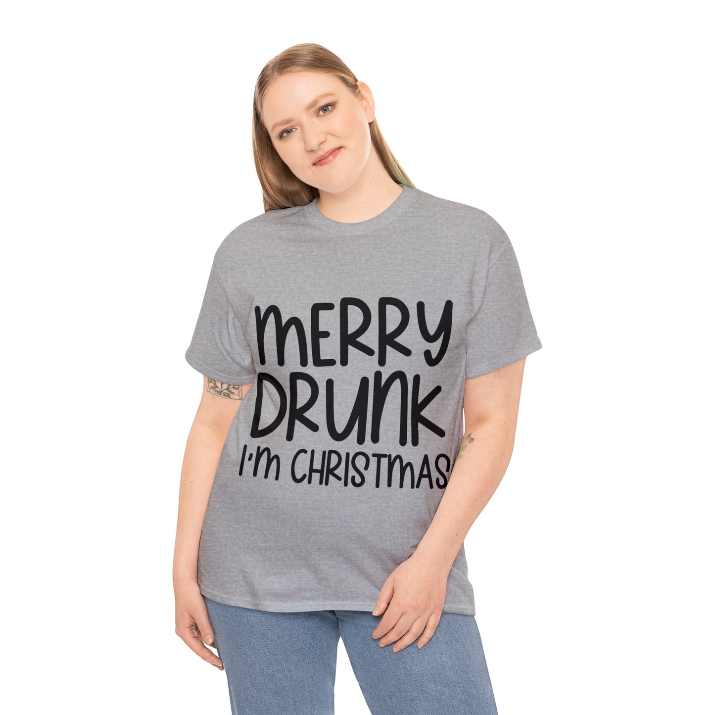 Merry Drunk Unisex Heavy Cotton Tee