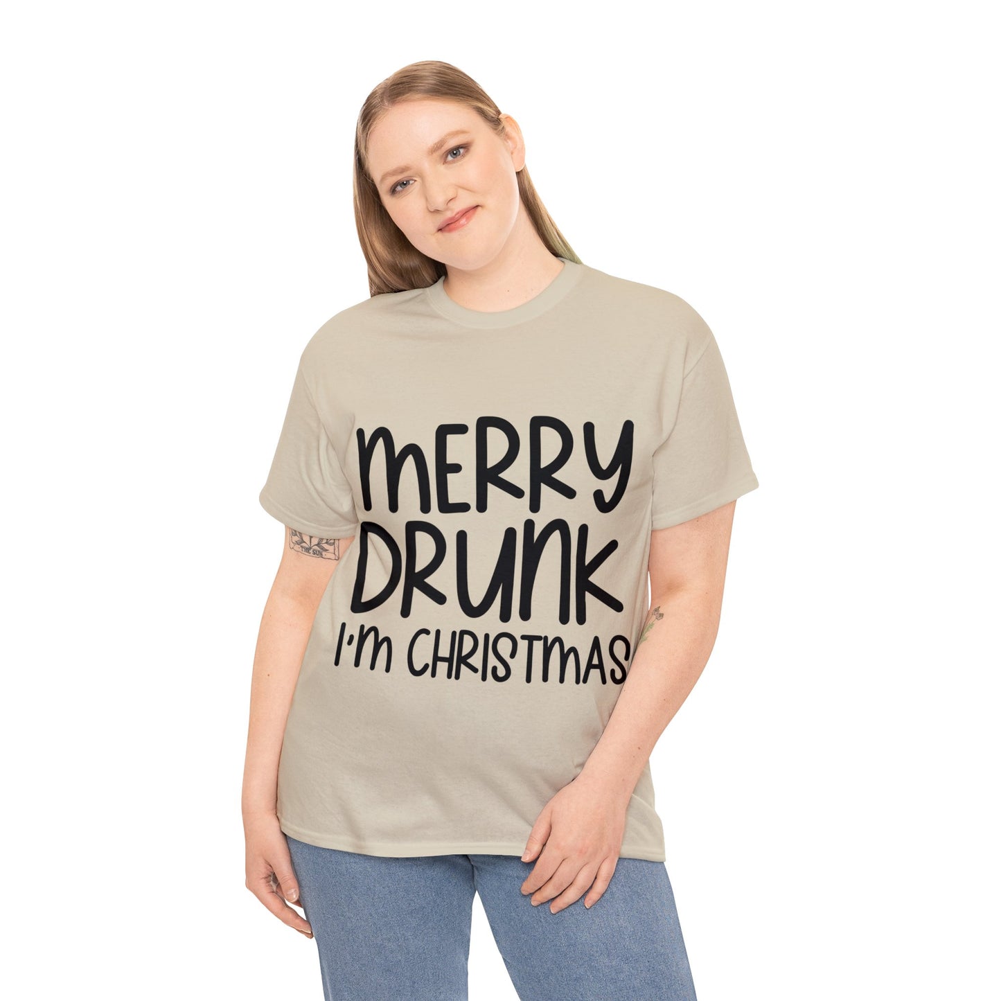 Merry Drunk Unisex Heavy Cotton Tee