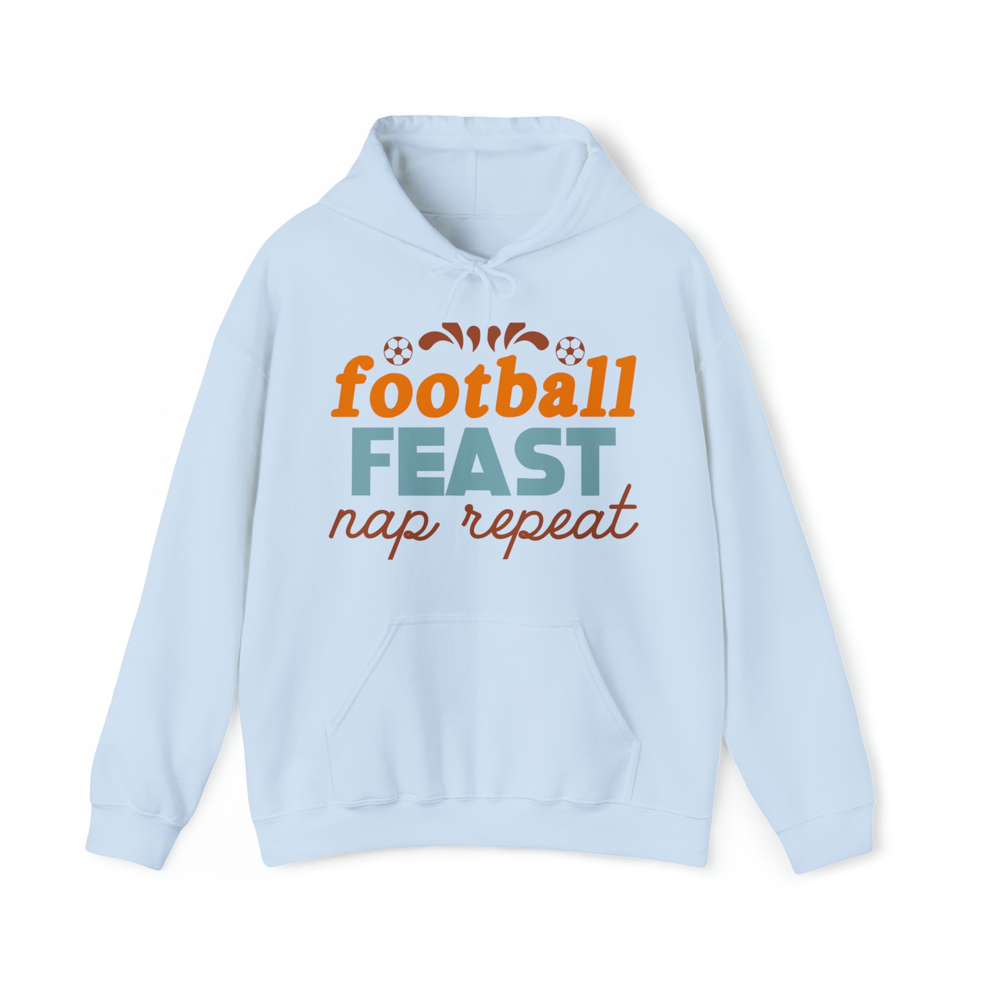 Football Feast Unisex Heavy Blend™ Hooded Sweatshirt image