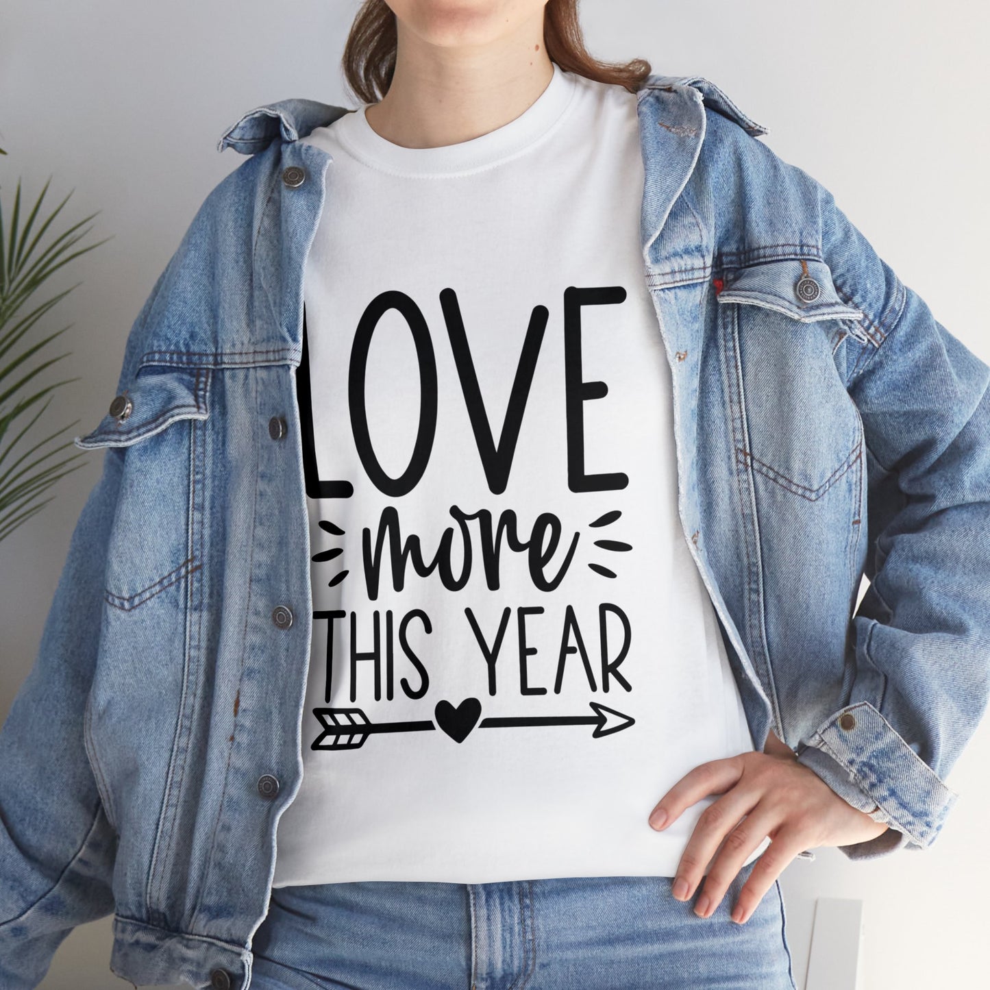 Love More Unisex Heavy Cotton Tee